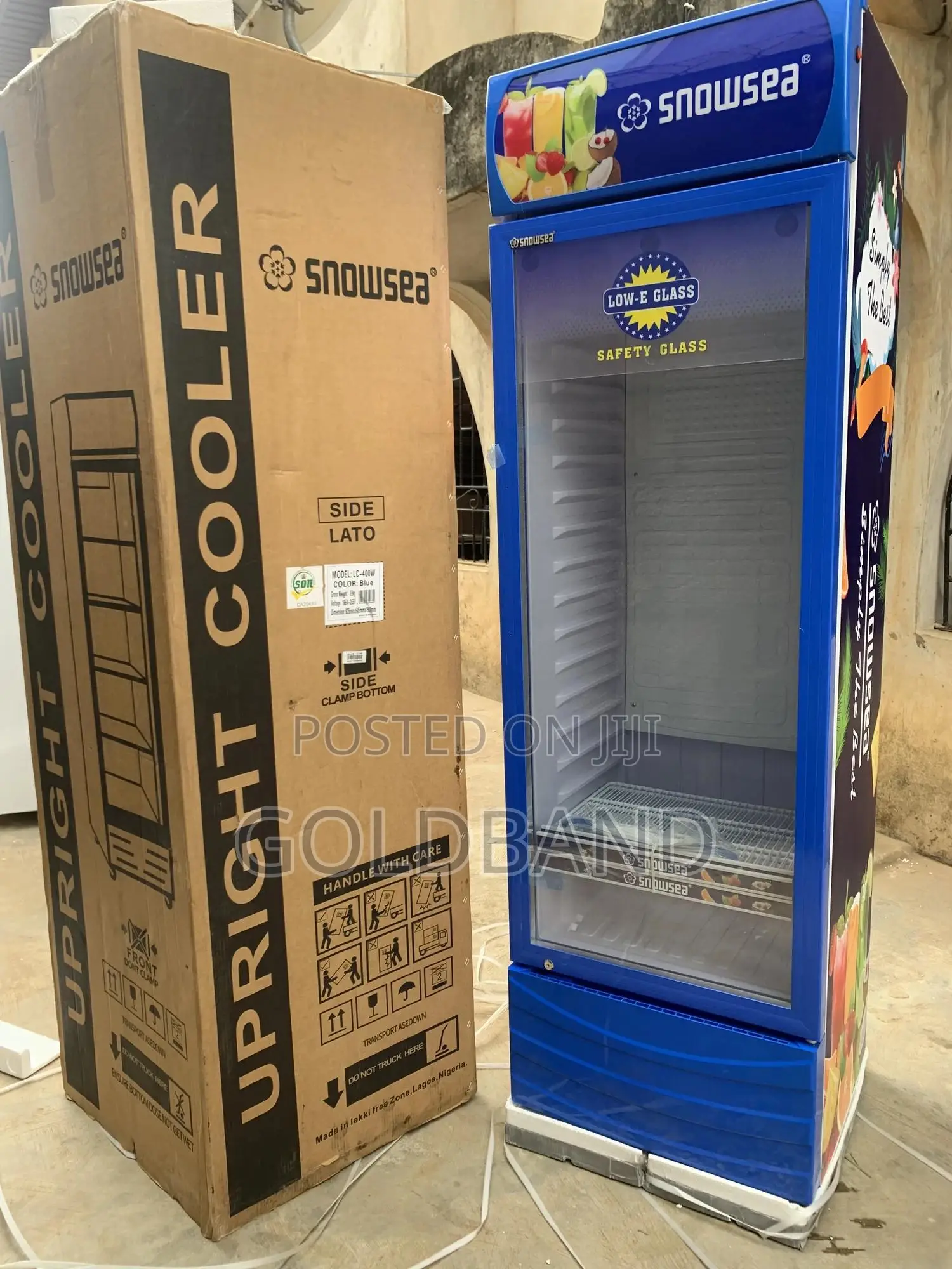 Snowsea Glass Door Chiller Lc-400 – 400l Capacity
