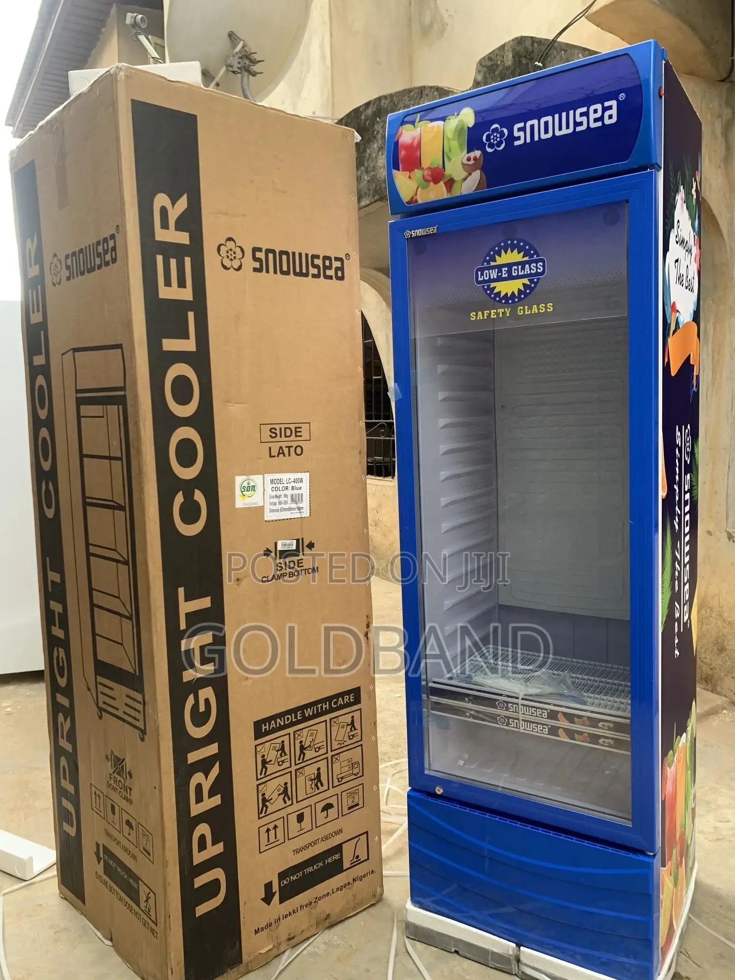 Snowsea Lc-400 Upright Commercial Fridge– 400l Glass Display