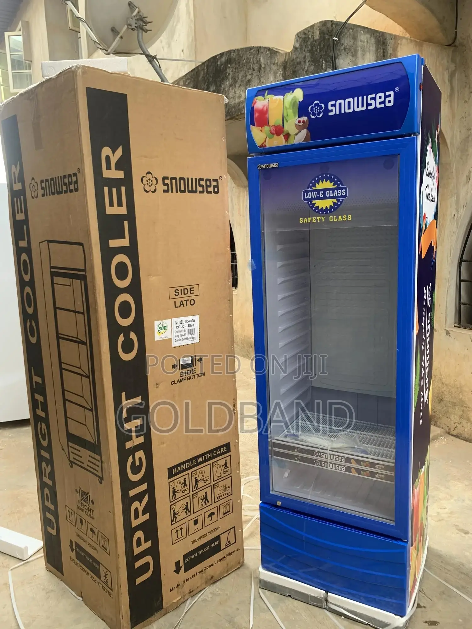 Snowsea Lc-400 Upright Commercial Fridge– 400l Glass Display