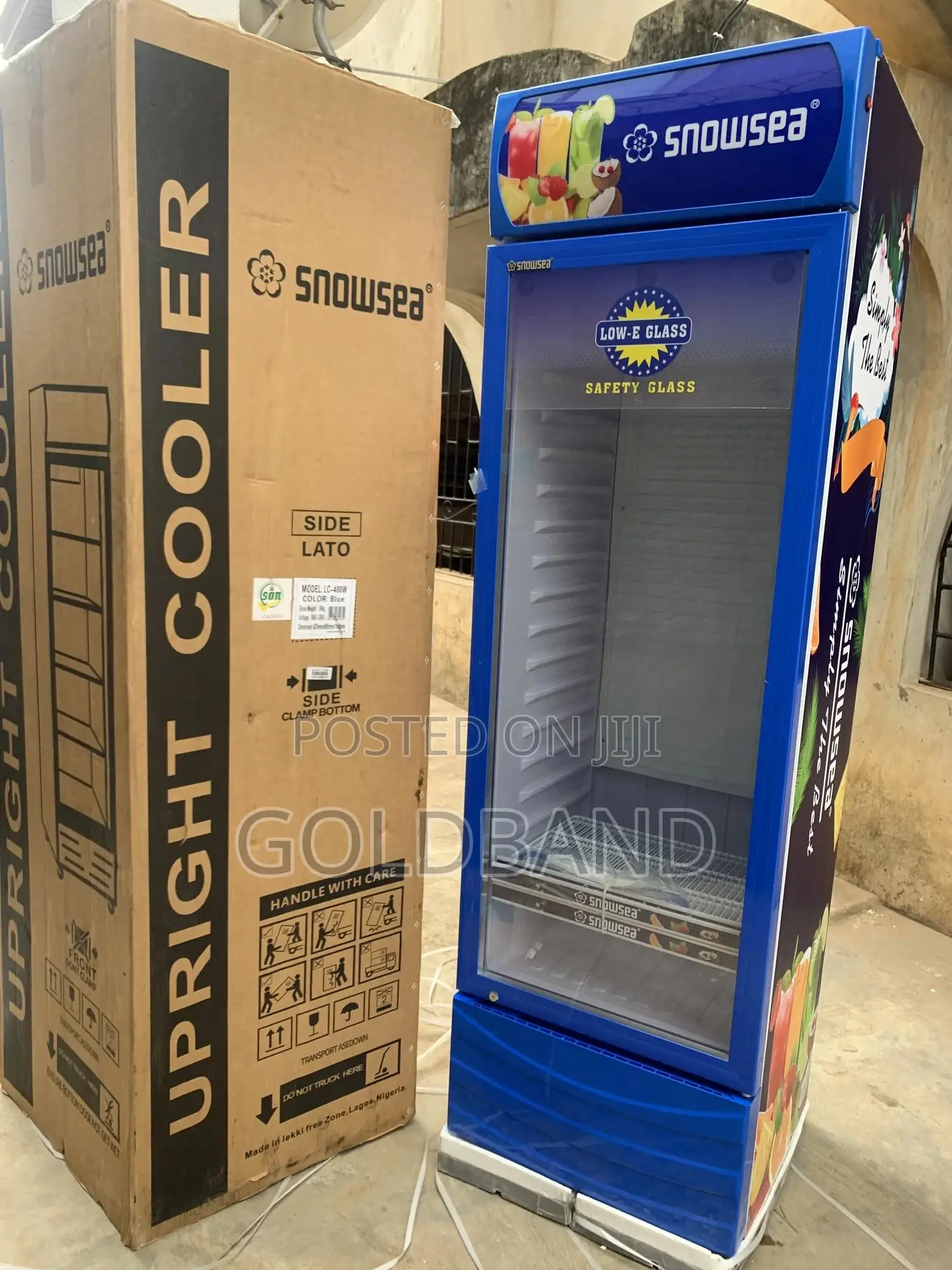 400l Snowsea Showcase Chiller for Retail Shops