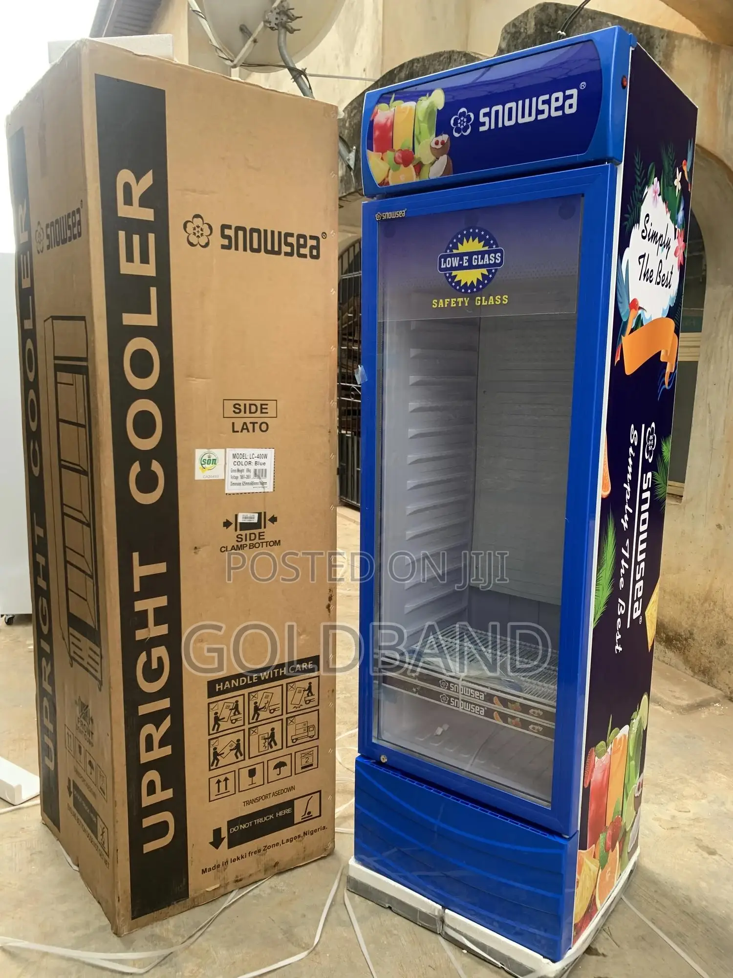 400l Snowsea Glass Door Fridge– Great for Convenience Stores