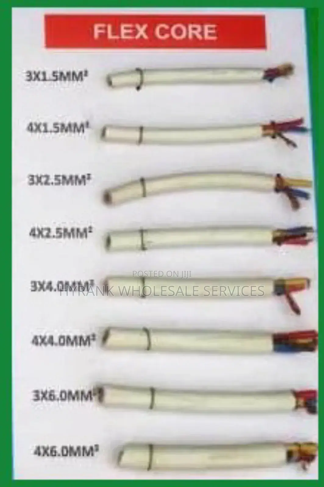 Nigeria Flex Wire and Cables