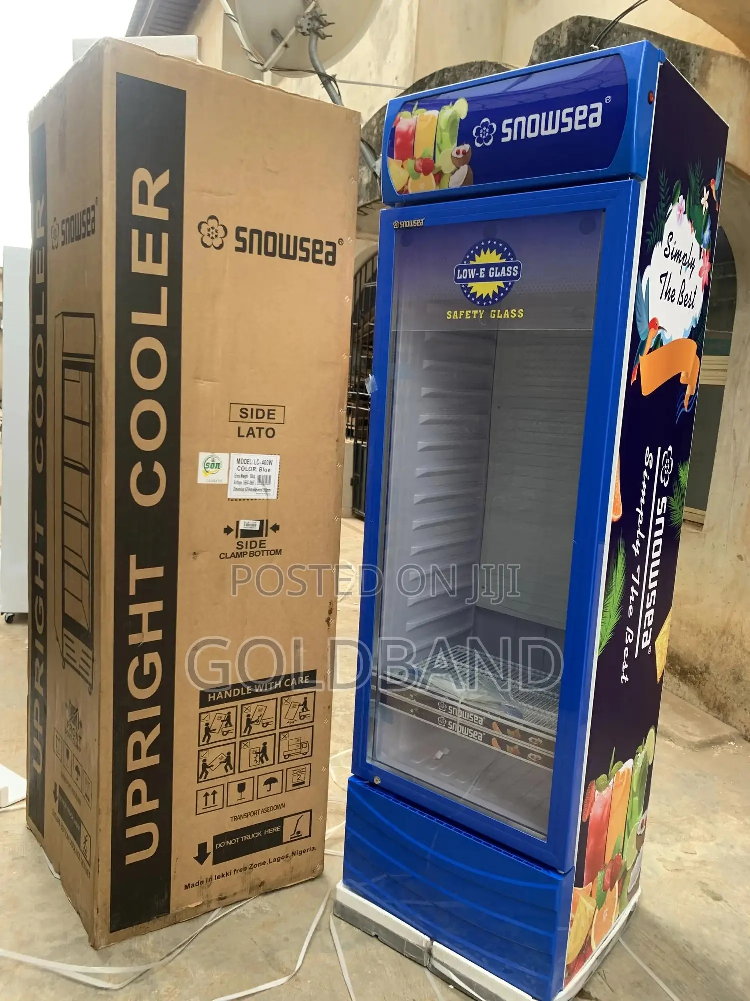 Snowsea Lc-400 Storefront Beverage Cooler – 400l