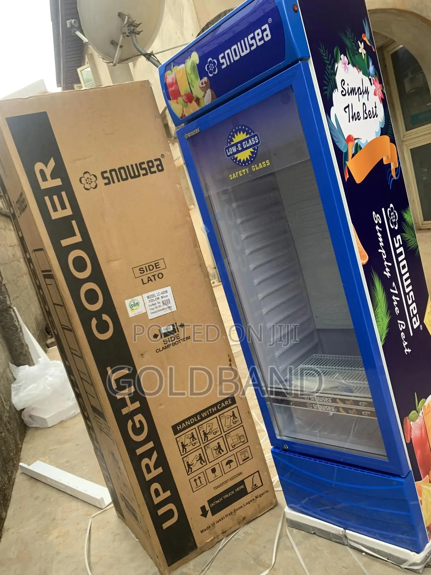 Snowsea Lc-400 Storefront Beverage Cooler – 400l