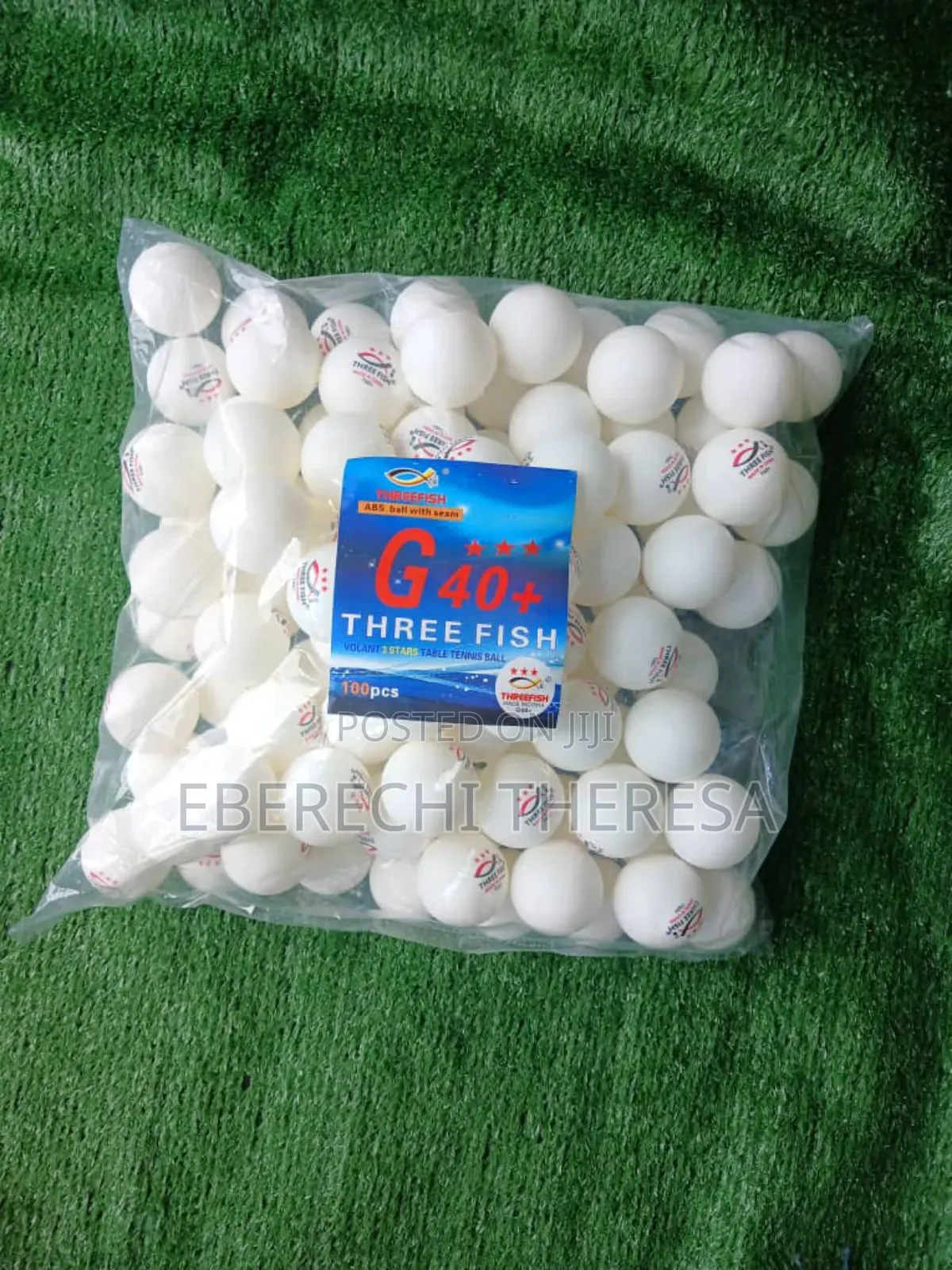 Table Tennis Egg Pack By 100 Pieces