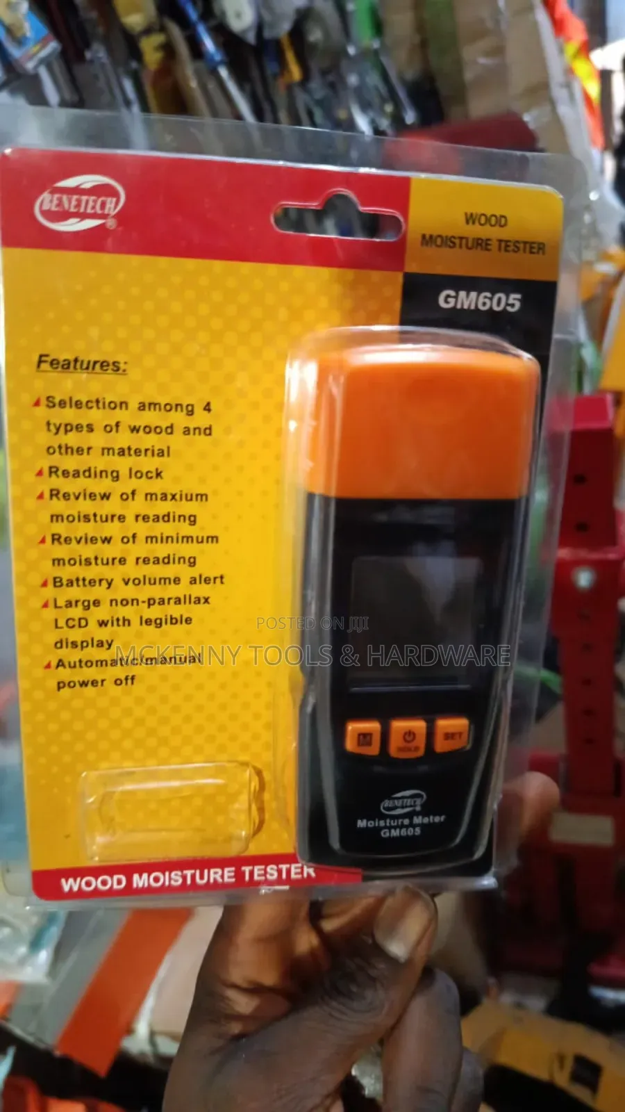 Benetech Gm605 Digital Wood Moisture Meter