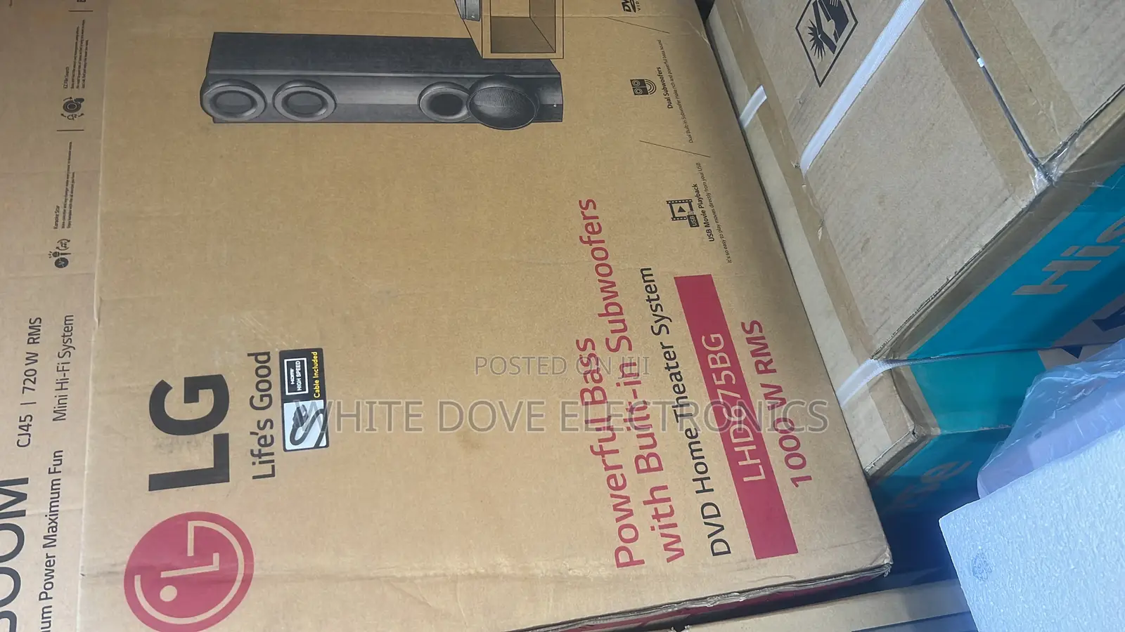 Lg 1000watt Bodyguard Powerful Bass