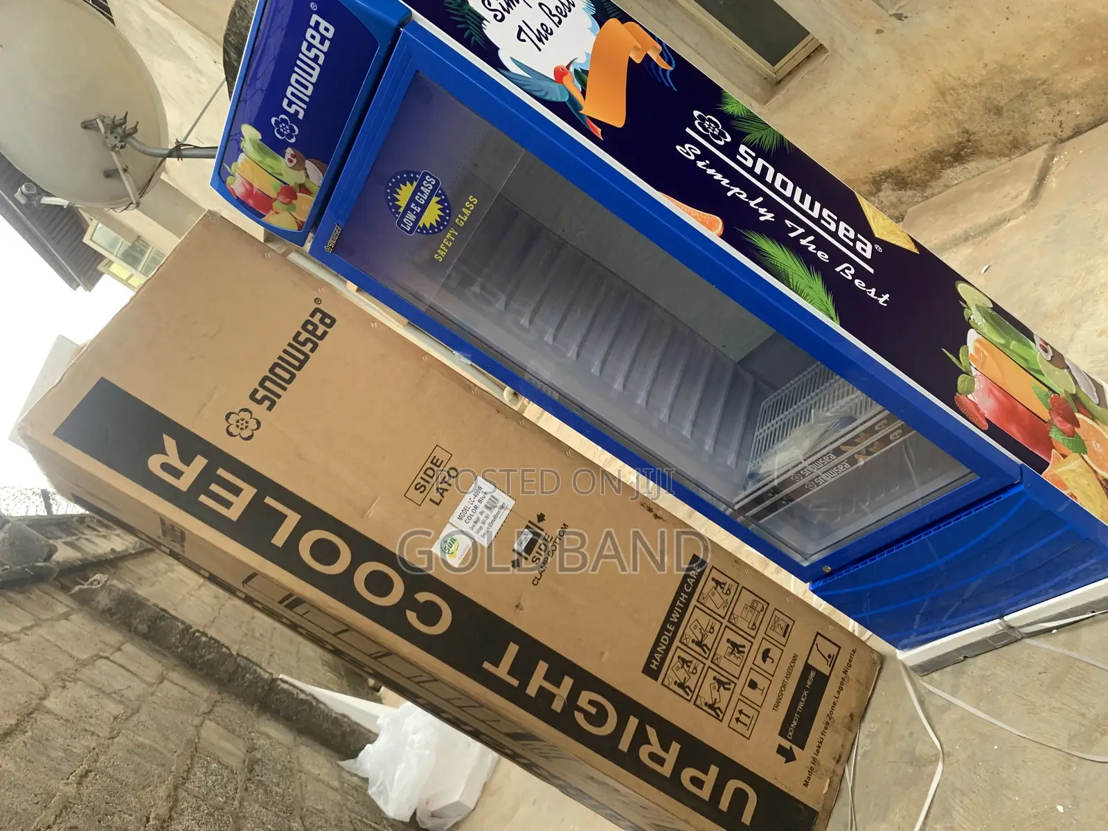 Commercial Glass Display Fridge – Snowsea Lc-400 (400 Liters