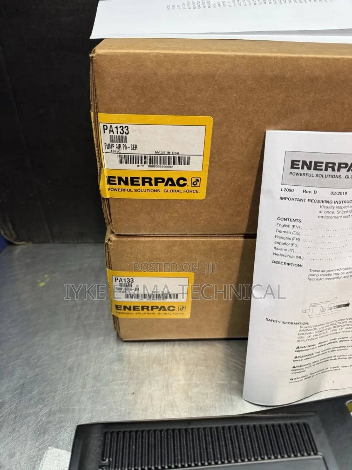 Air Hydraulic Foot Pump