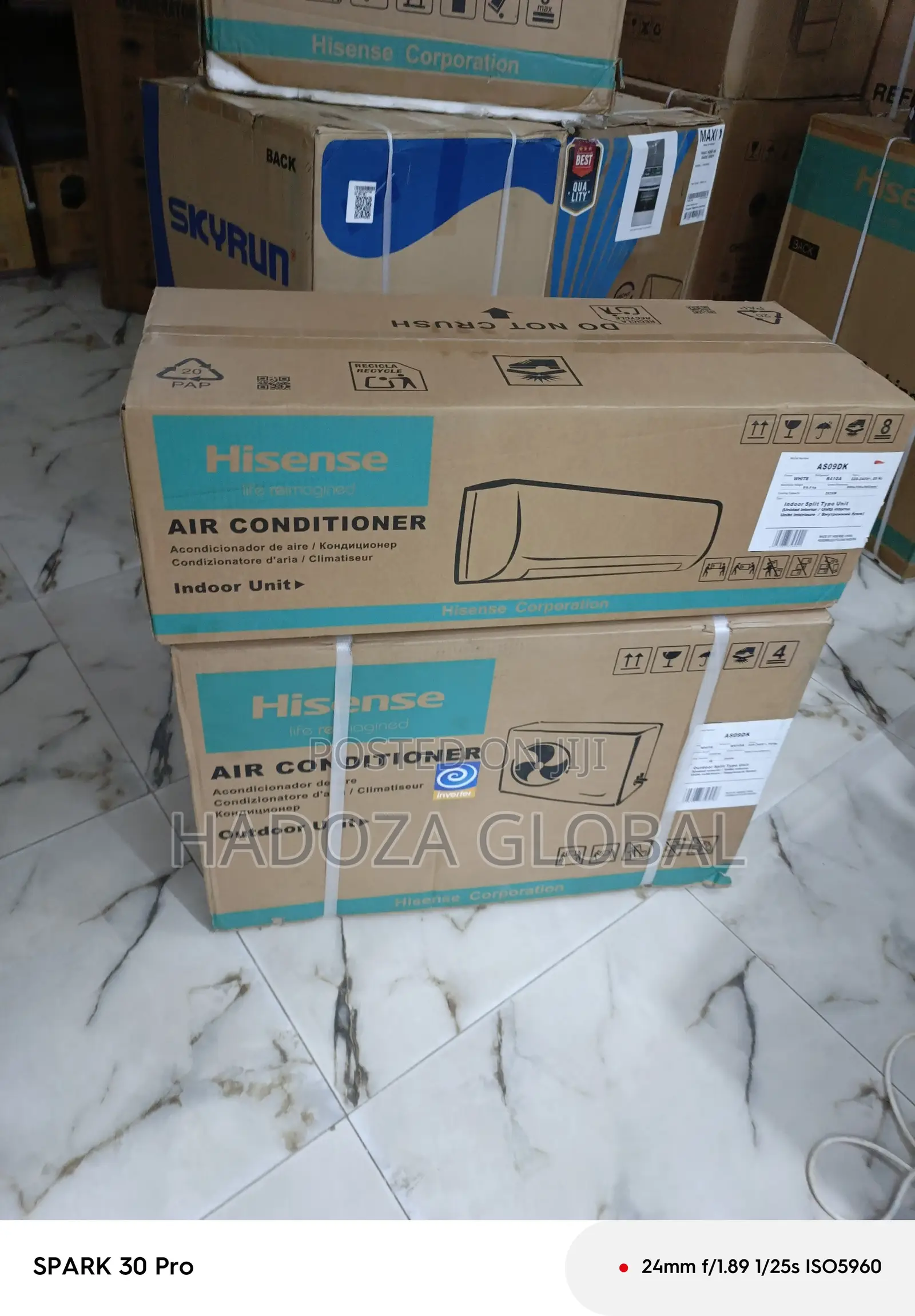 Hisense 1hp Split Copper Inverter Air Conditioner As09dk