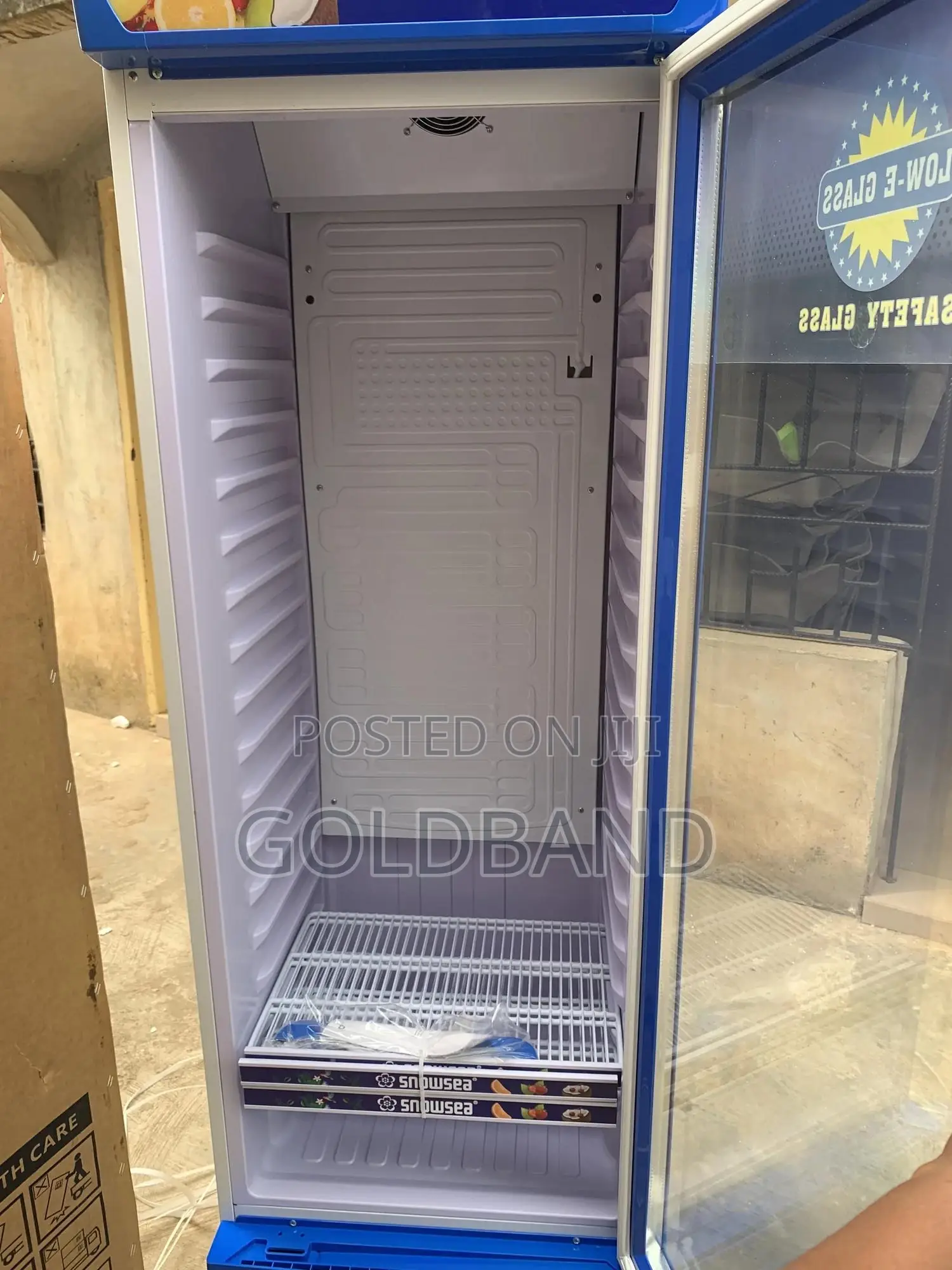 Snowsea 400l Display Cooler – Model Lc-400 For Retail