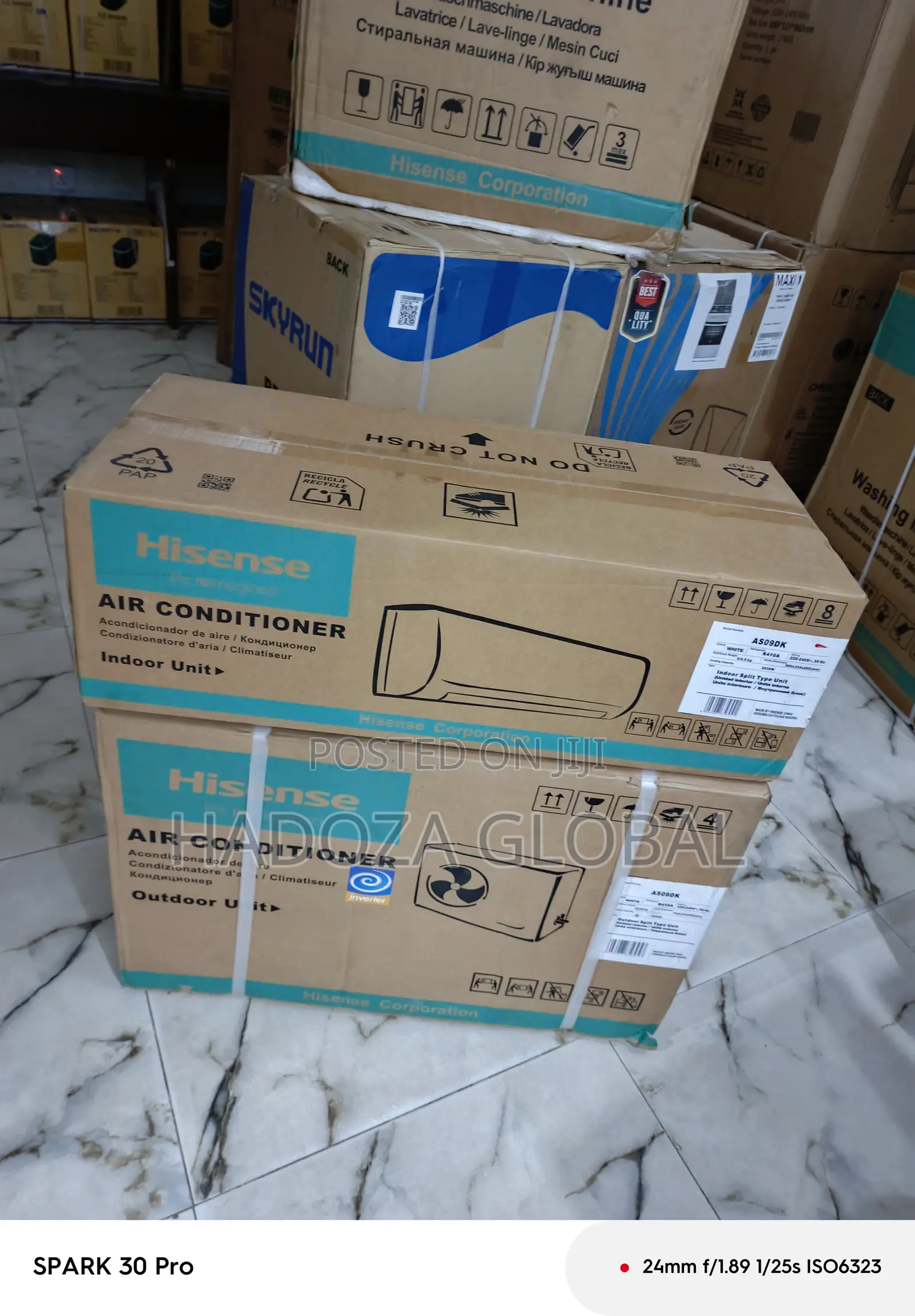 Air Conditioner Slpit System - Hisense 1horse Power - As90dk