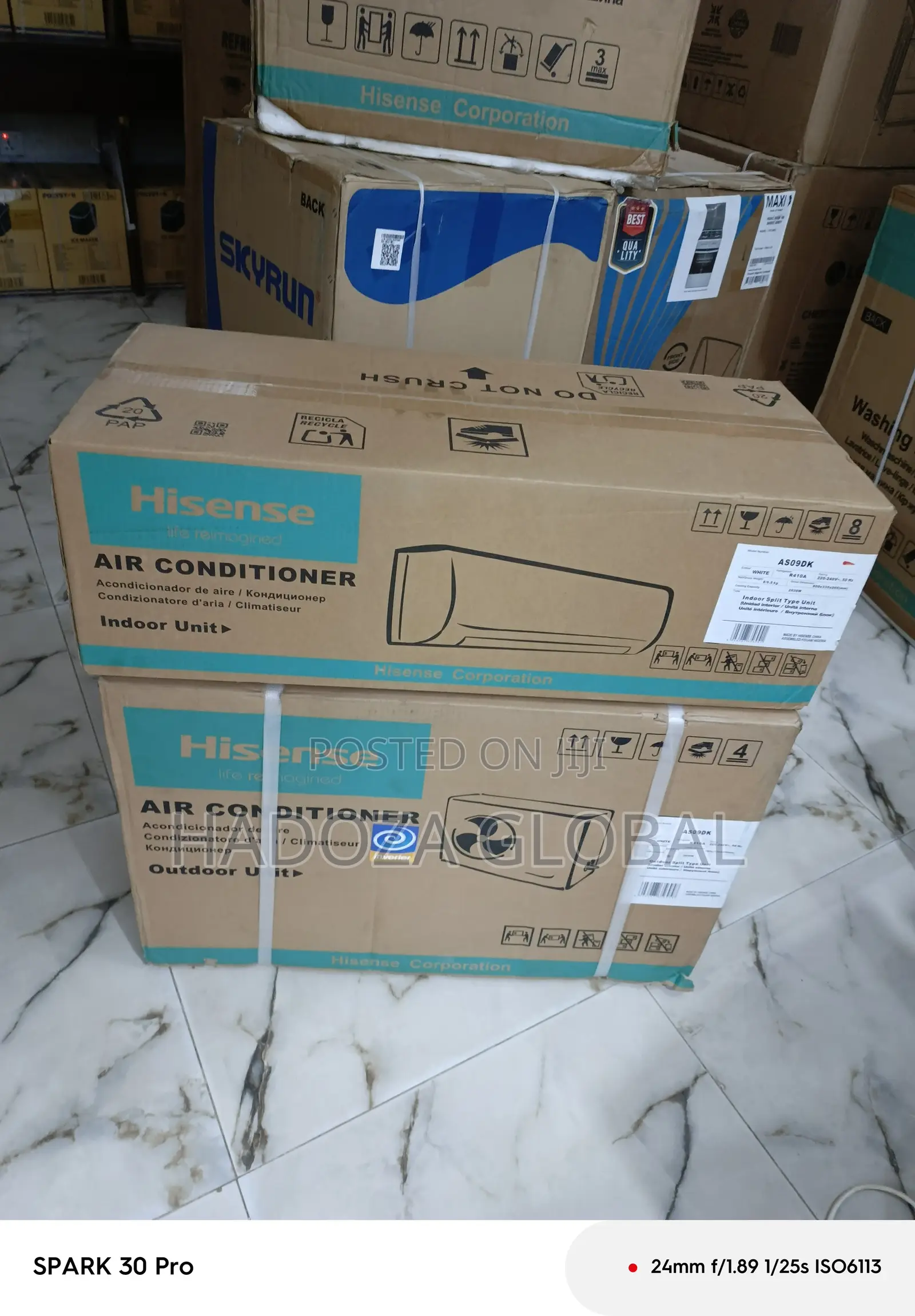 Smart Cooling Ac - Hisense 1hp Wiith Inverter - As09dk