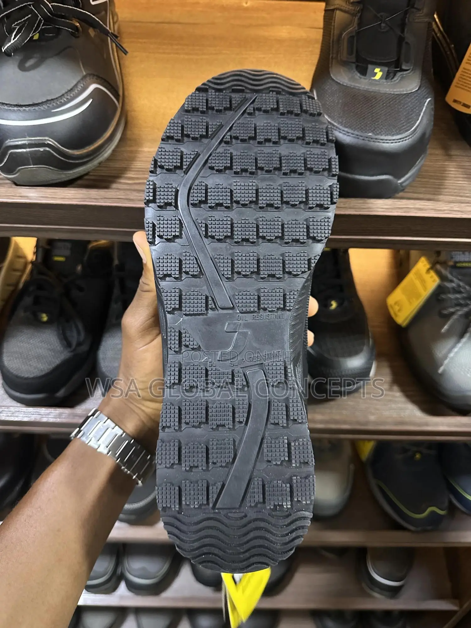Auto Safety Joggers Steel Toe Caps Shoes