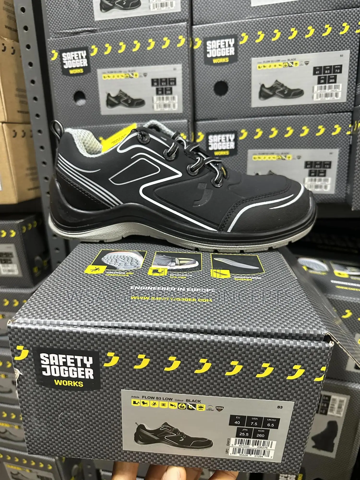 Flow S3 Safety Joggers Steel Toe Safety Shoes