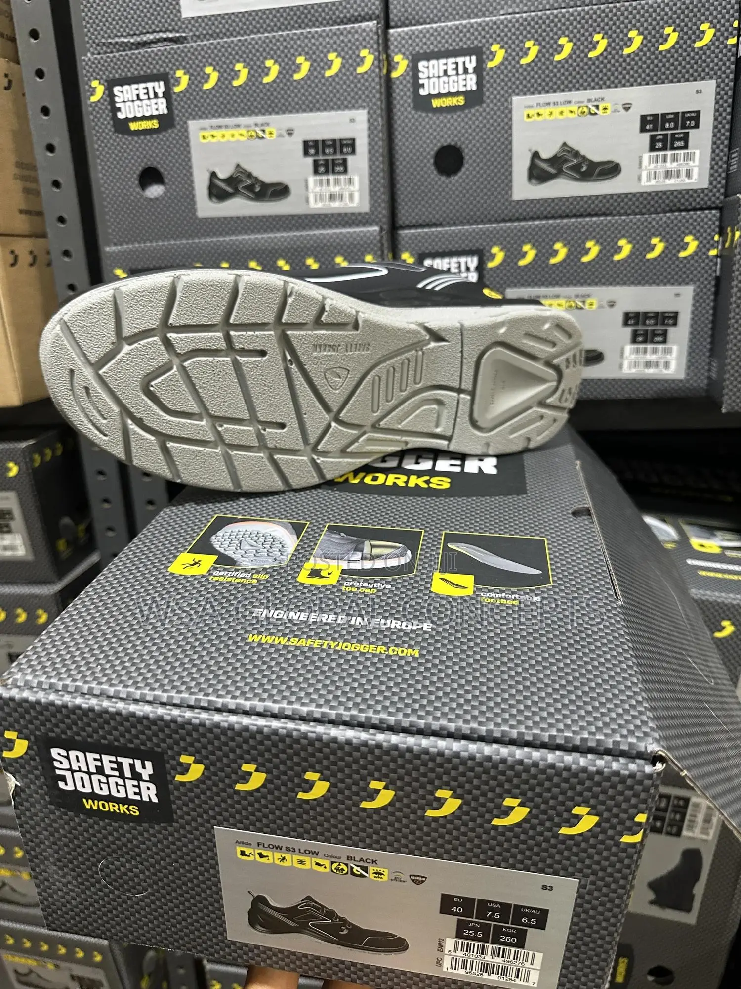 Flow S3 Safety Joggers Steel Toe Safety Shoes