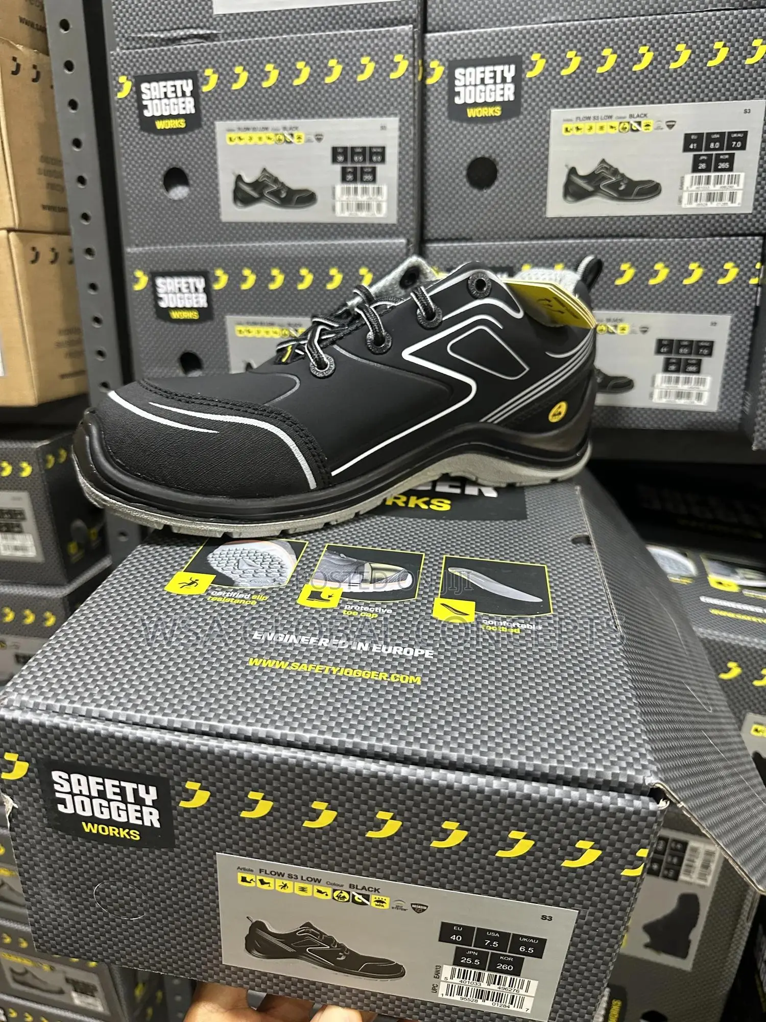 Flow S3 Safety Joggers Steel Toe Safety Shoes