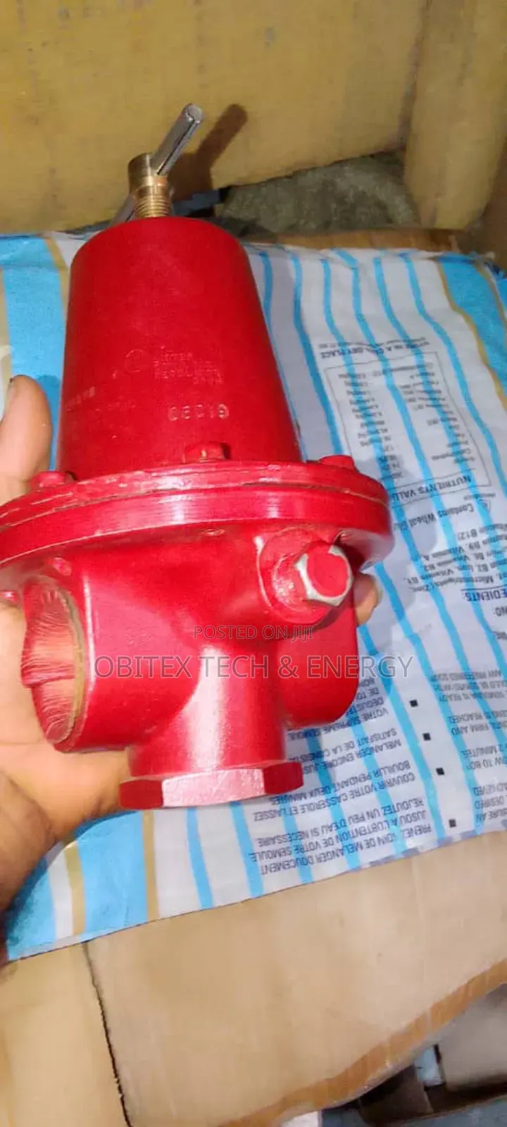High-Capacity Rego 1586vn High-Pressure Regulator–230 Kg/H
