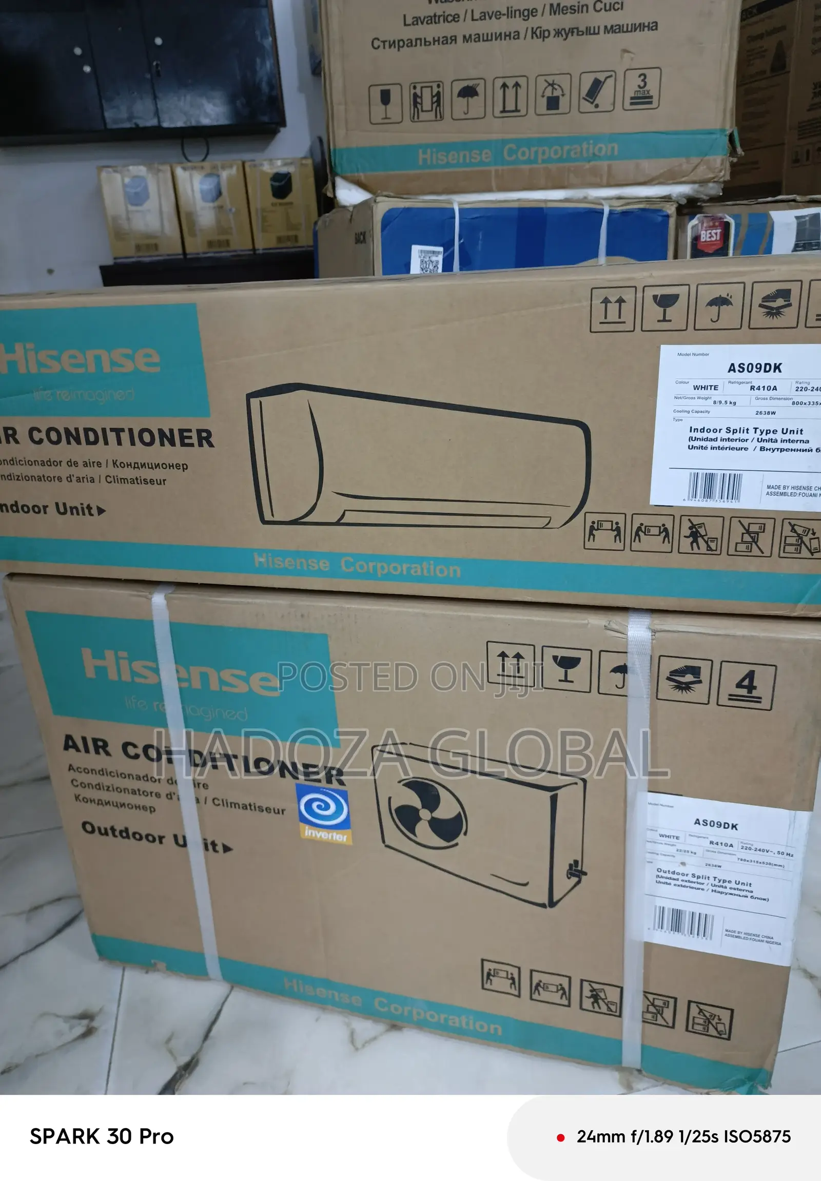 Wall-mount Inverter Ac - Slpit System - Hisense - As09dk