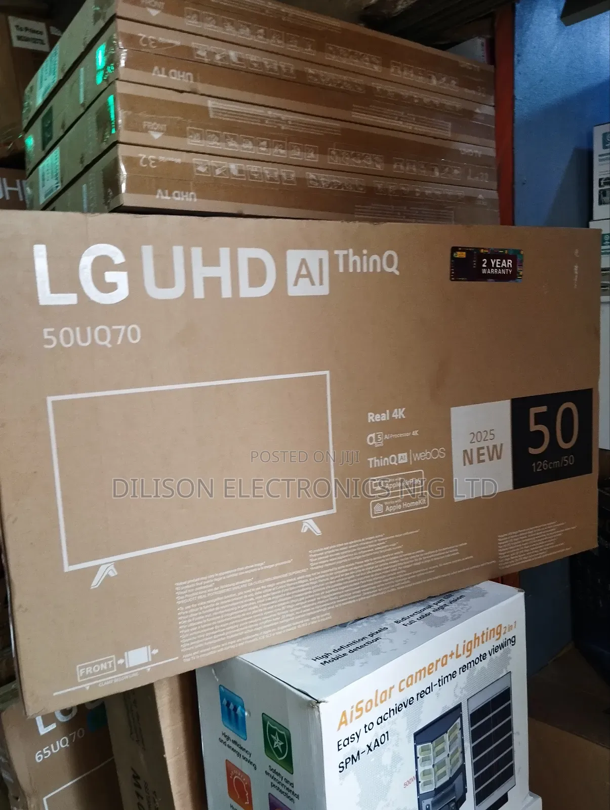 50" Lg Ai Support Smart Television