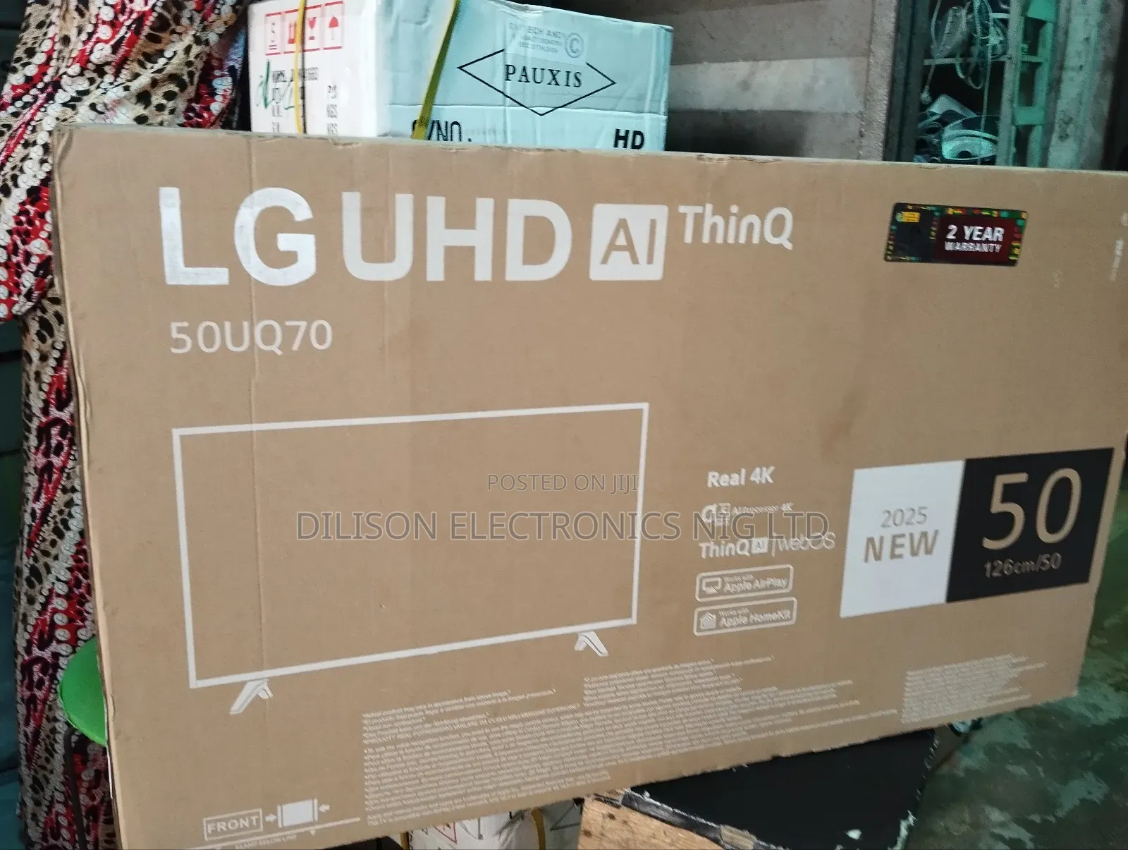 Lg 50" Ai Thinq Netflix Youtube Bluetooth Smart Tv