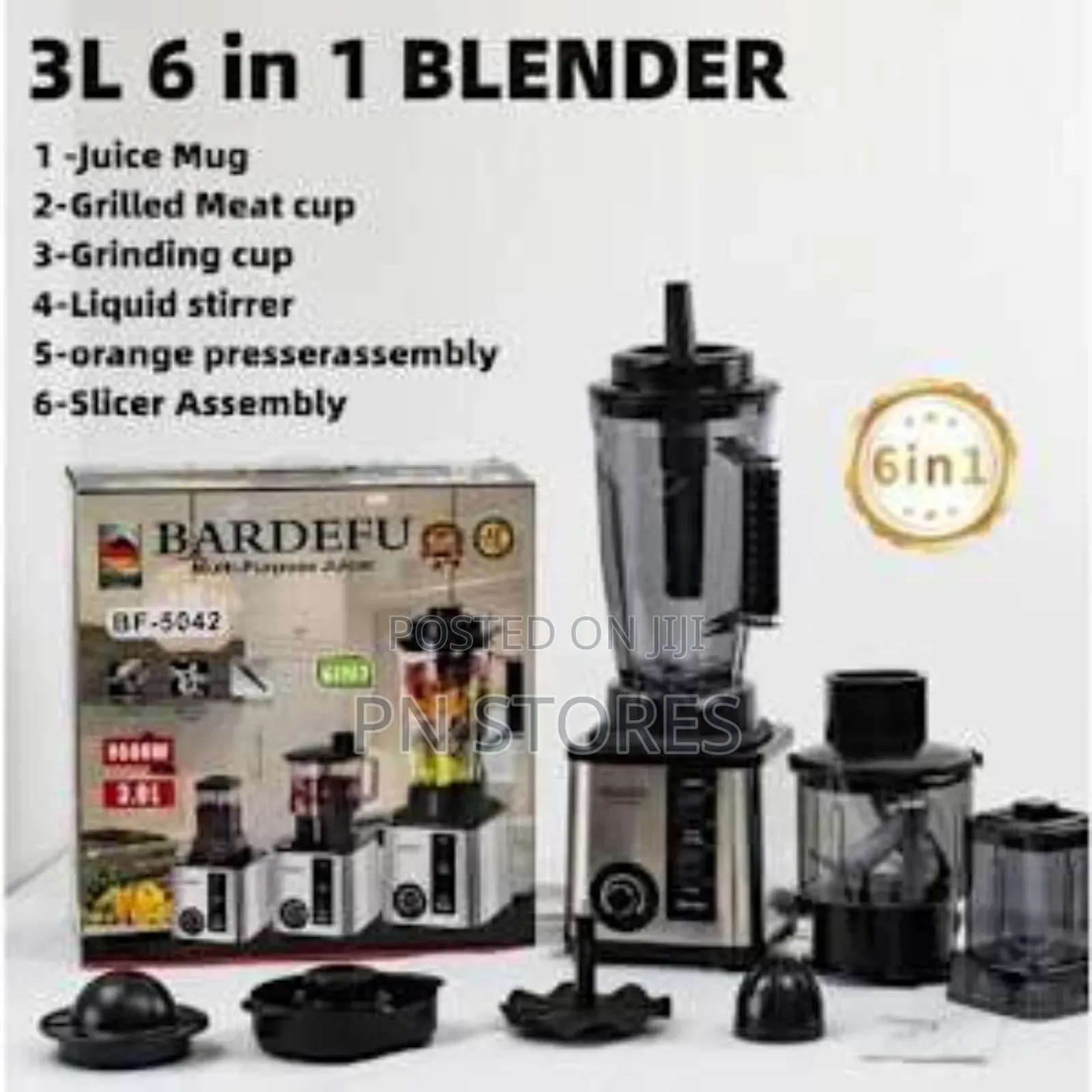 5052 Bardefu 6 in 1 -9500 Watts