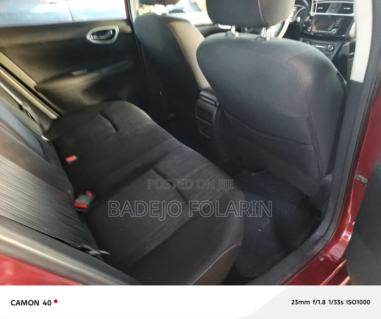 Nissan Sentra SV 2017 Red