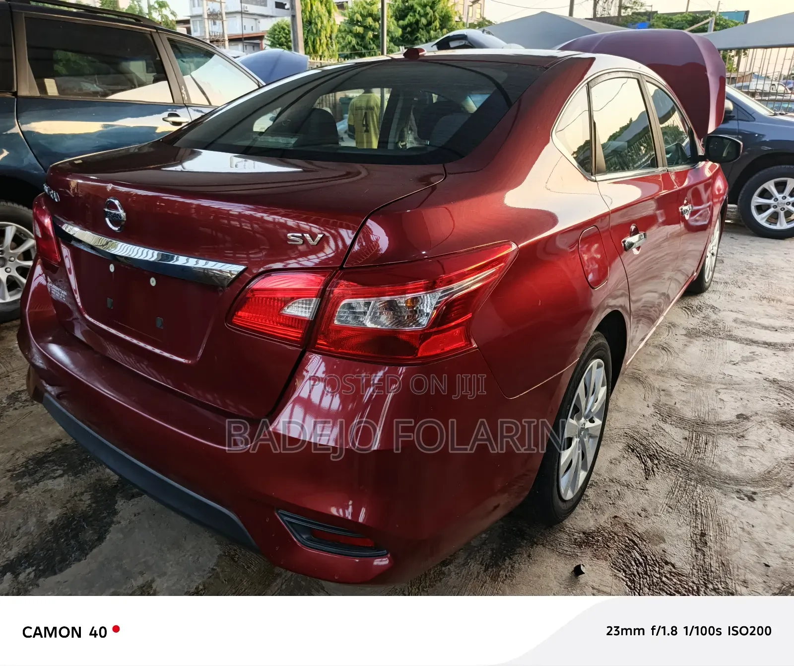Nissan Sentra SV 2017 Red