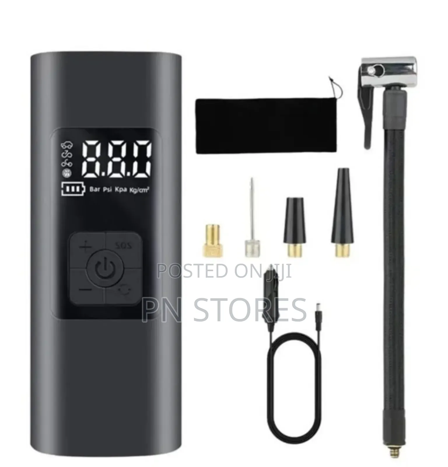 Tire Pump With Extensive Cord