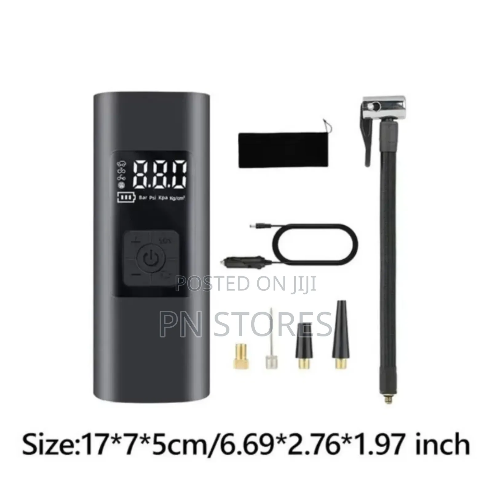 Tire Pump With Extensive Cord