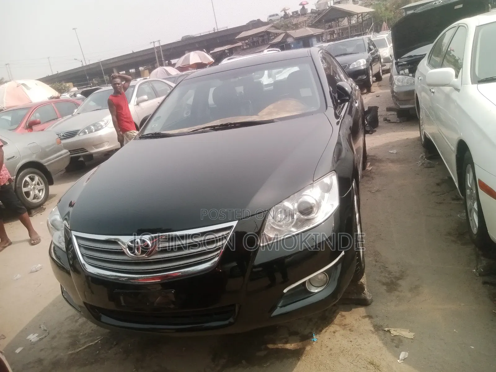 Toyota Camry 2.4 LE 2008 Black