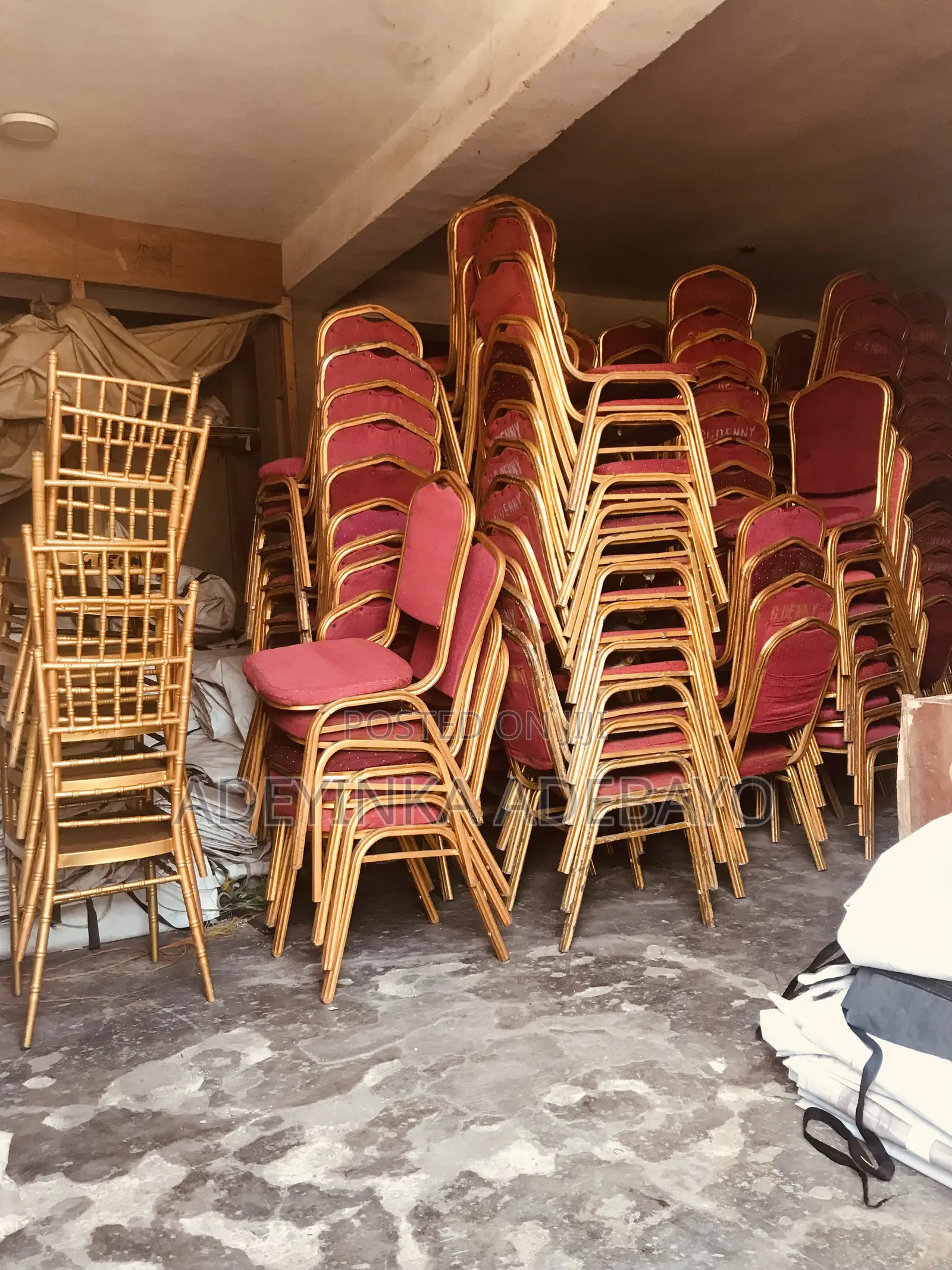 Banquet Chairs for Rentals