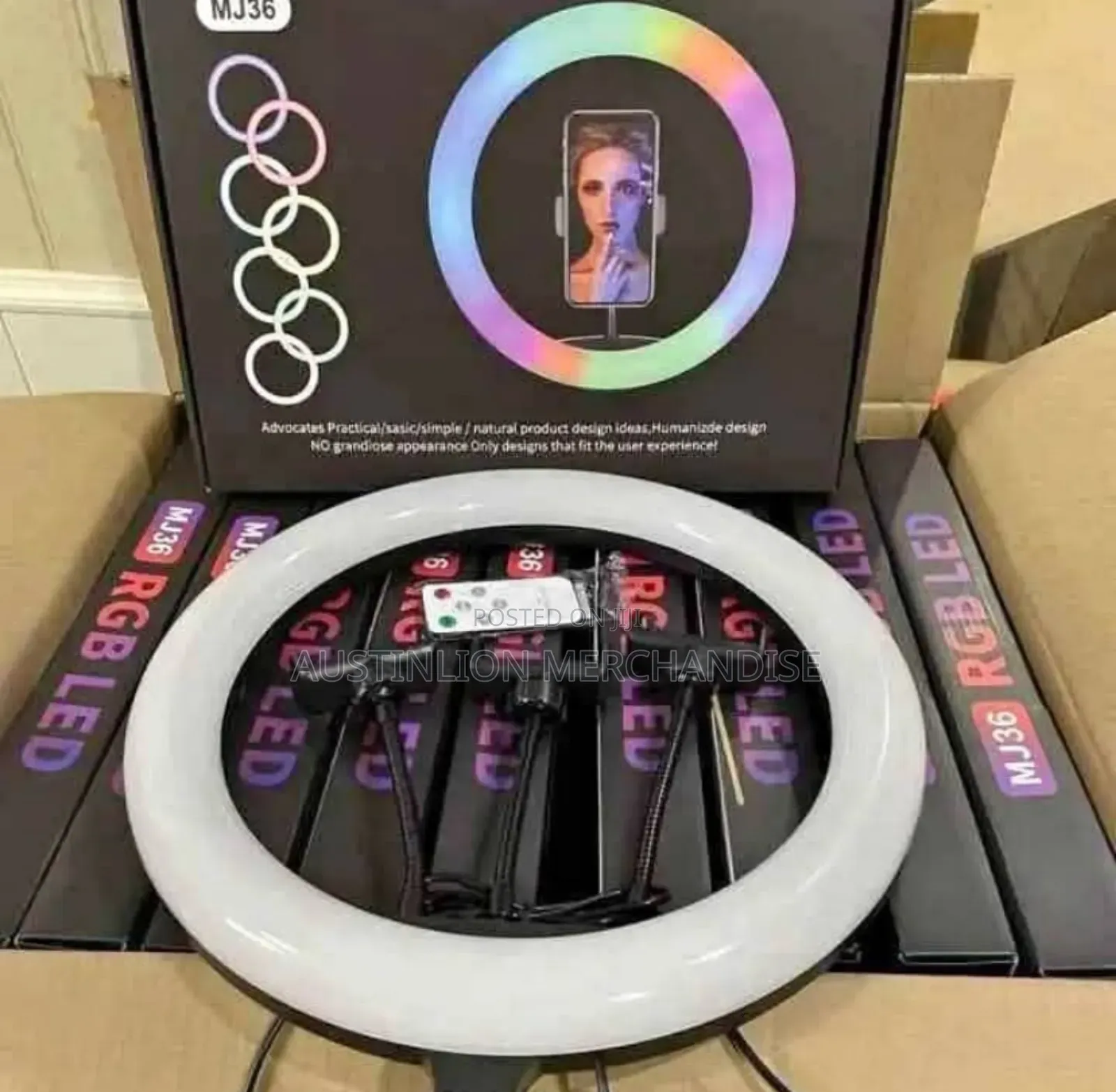 Multi Colour Ring Light