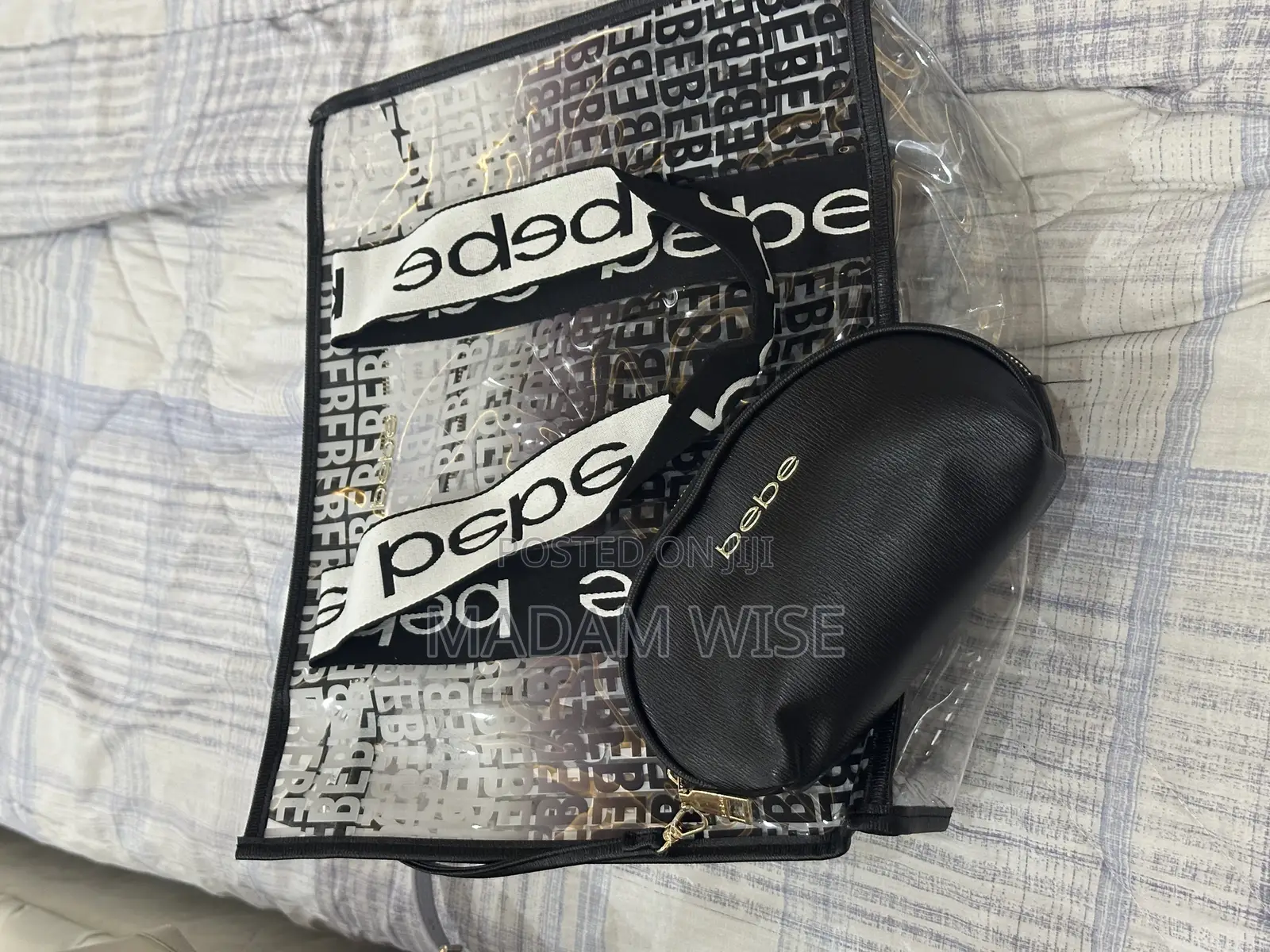 Bebe Tote Bag With Purse
