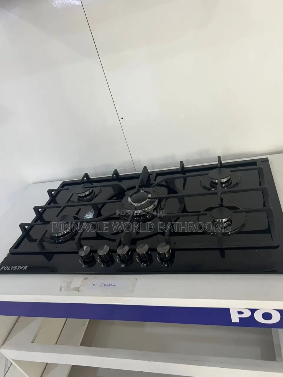 Polystar 90cm 5 Burner Inbuilt Gashob 006