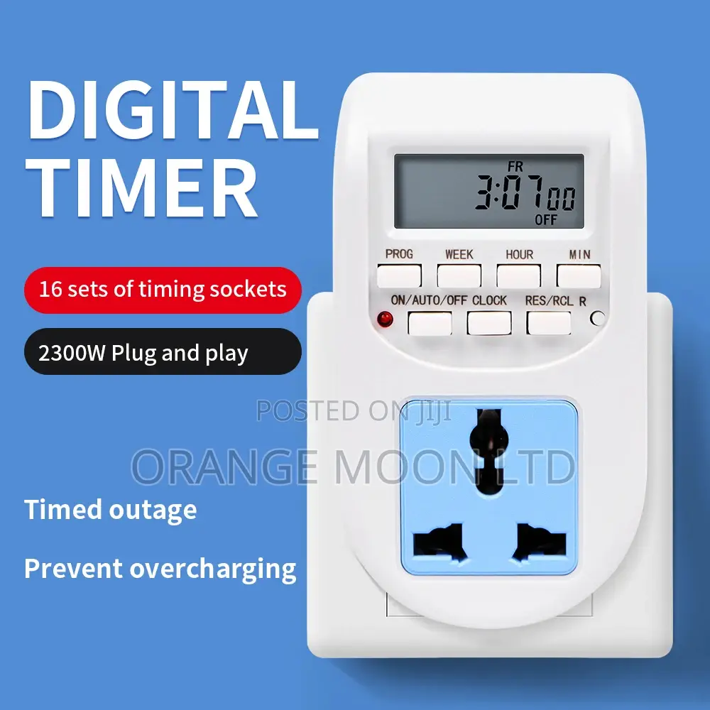 Digital Timer 220v-240v 50/60hz 2000w Smart Timer