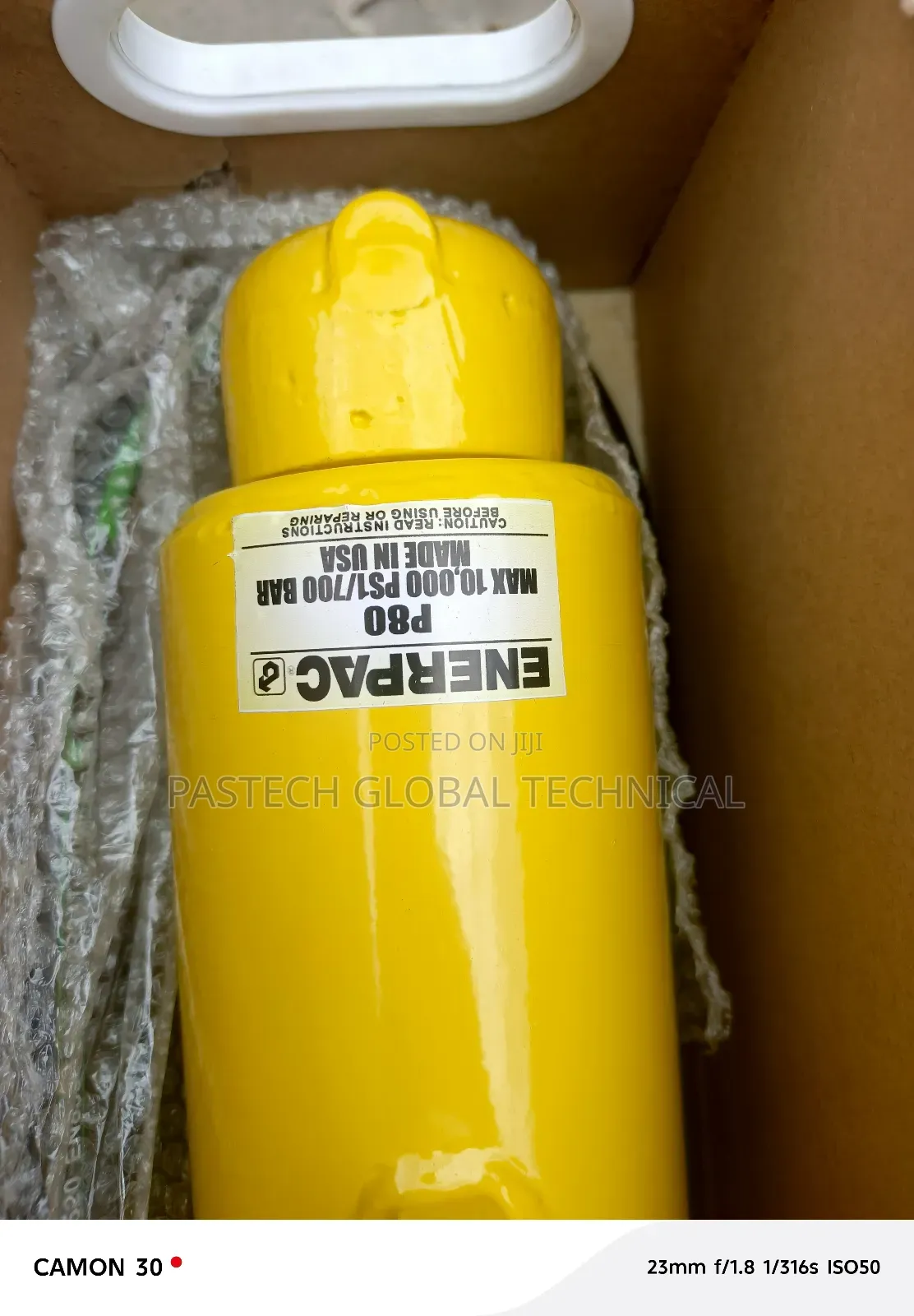 Hydraulic Cylinder 50-Ton C/W P80 Pump and Hose