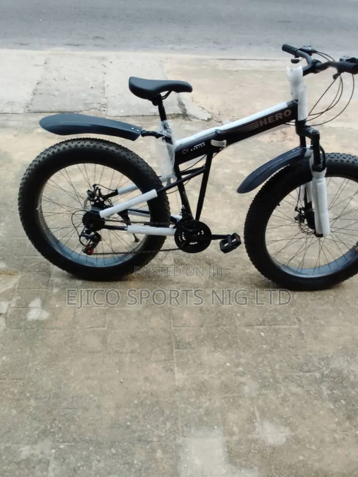 Portable Fat Tyre Bicycle