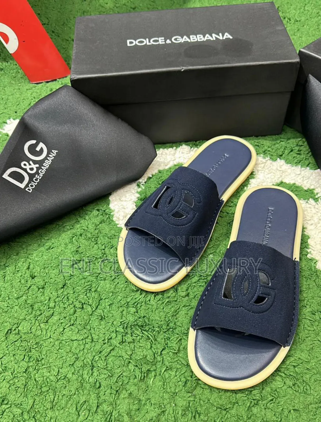 Pure Quality Luxury Men's Slippers Dolce Gabbana