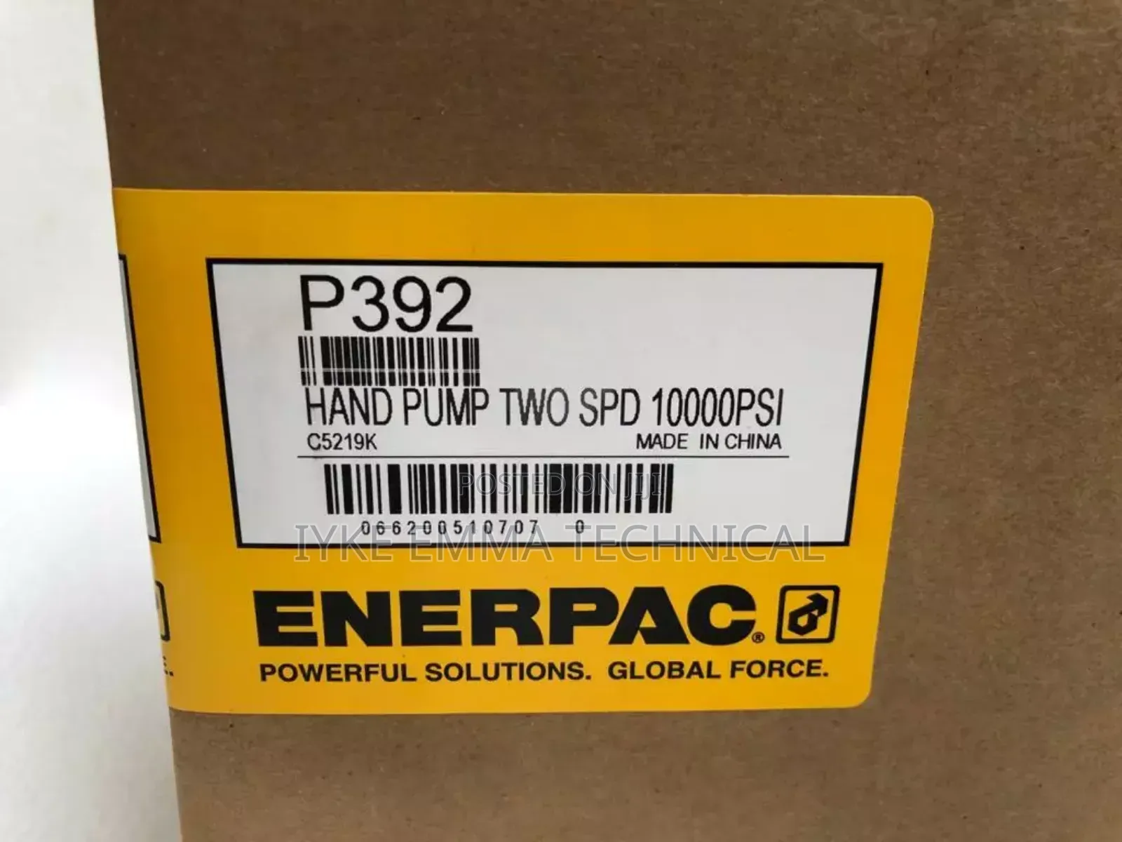 Enerpac Turbo Ii Air Driven Hydraulic Pump 700bar/10,000psi