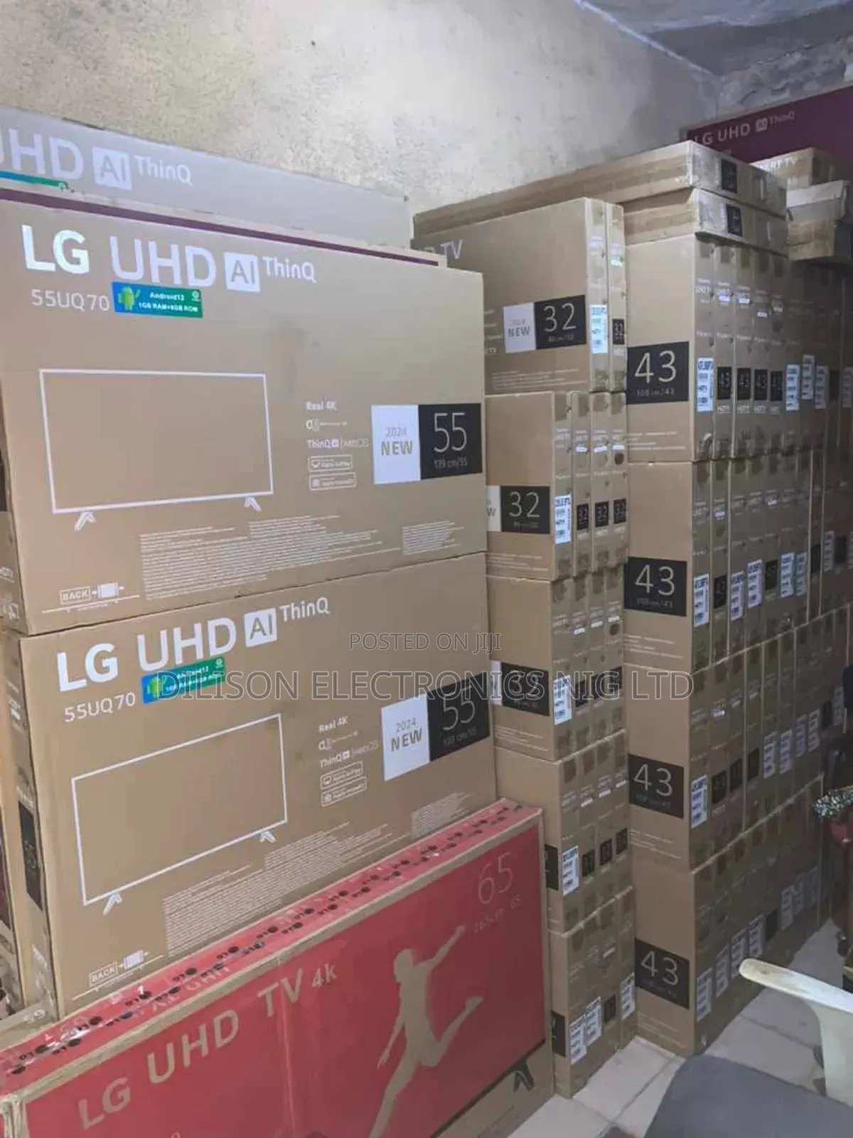 High Quality Lg 55" Frameless Ai Smart Tv