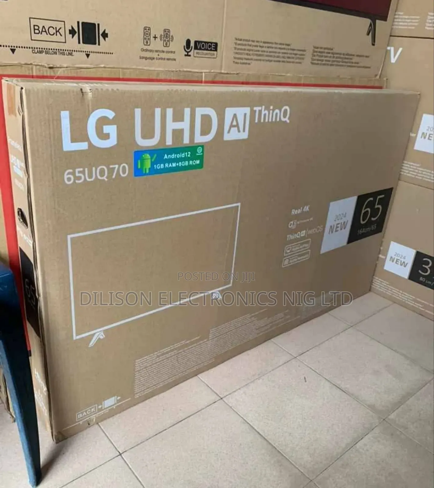 Original Lg 65" Smart Ai Frameless Tv