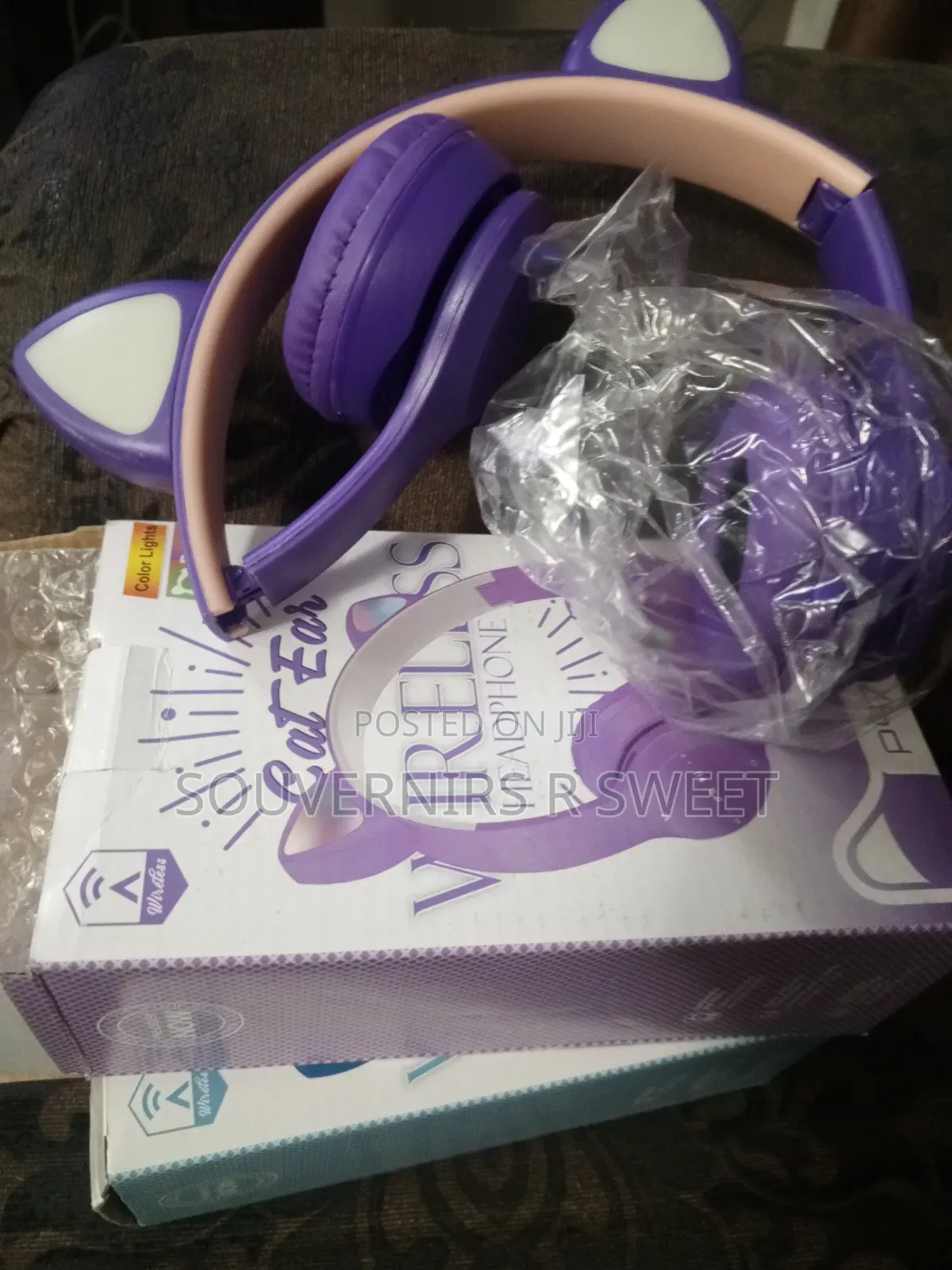 Cat Ears Mini Headphones