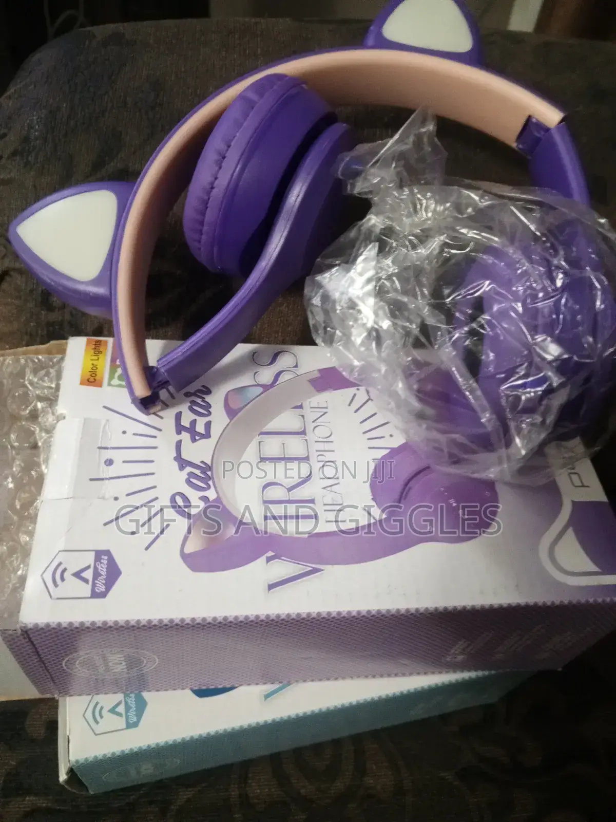 Cat Ears Mini Headphones