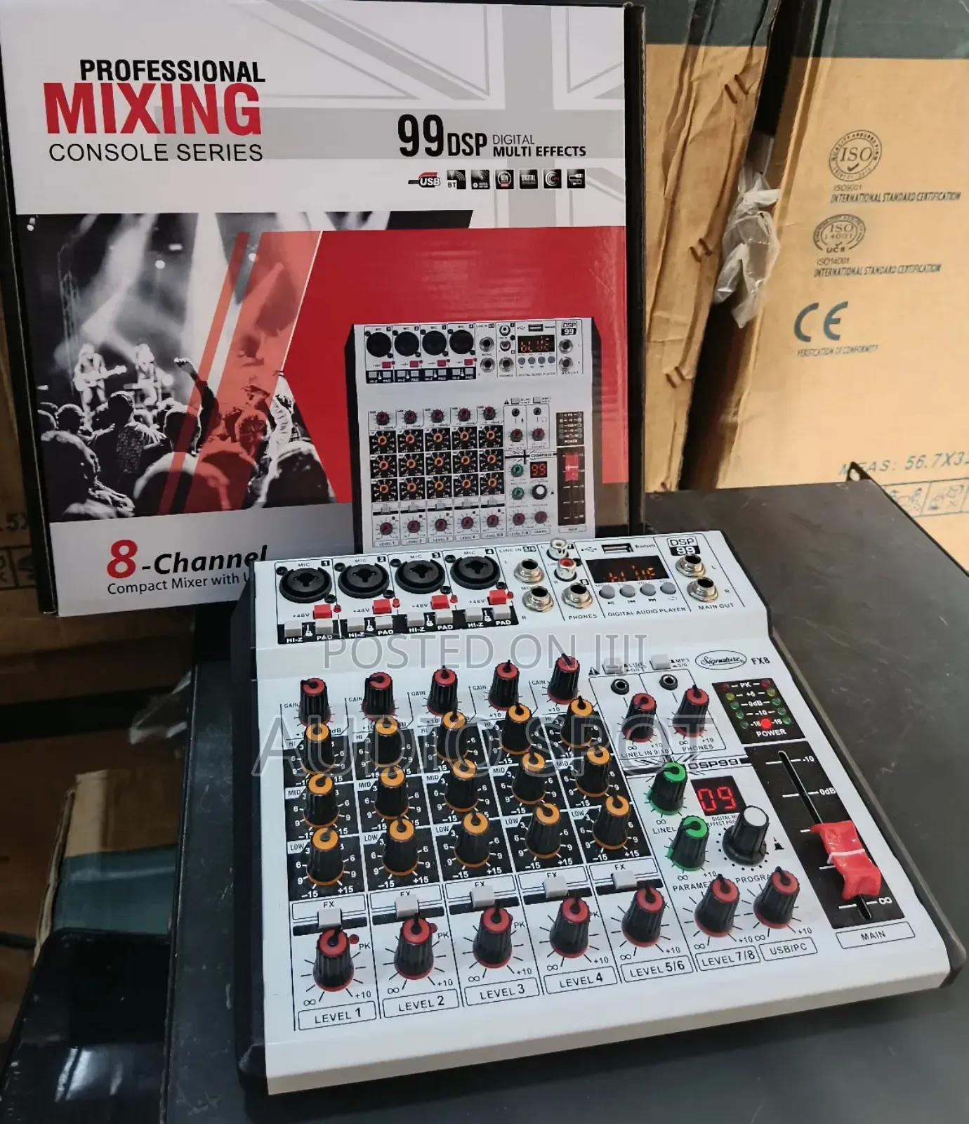 Signature Fx-8 Portable Console Mixer