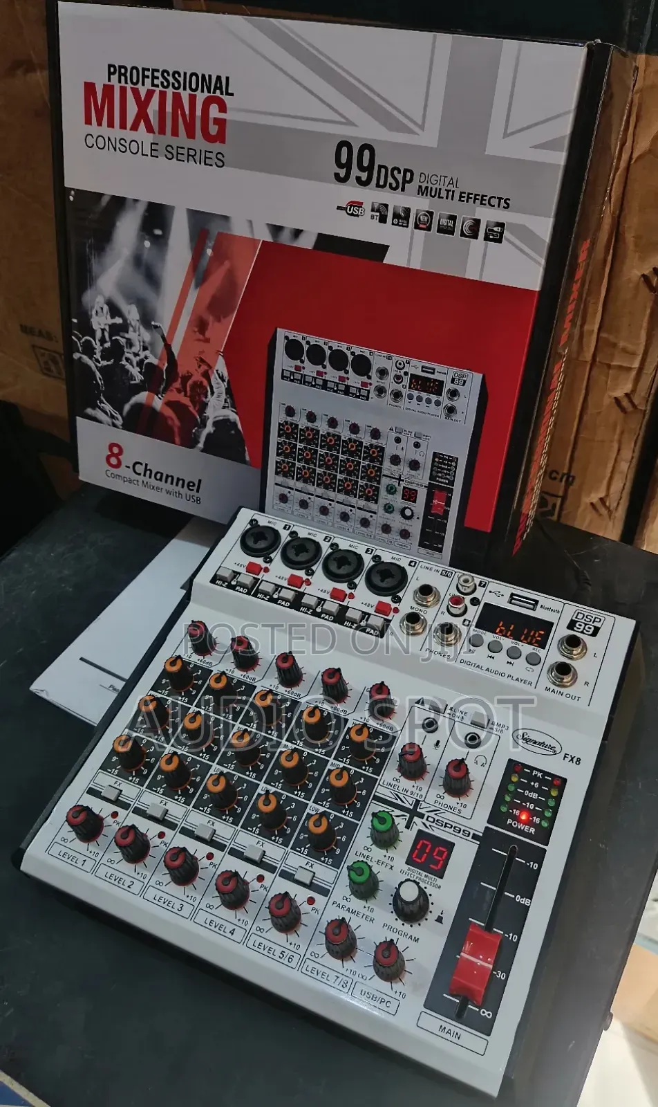 Signature Fx-8 Portable Console Mixer