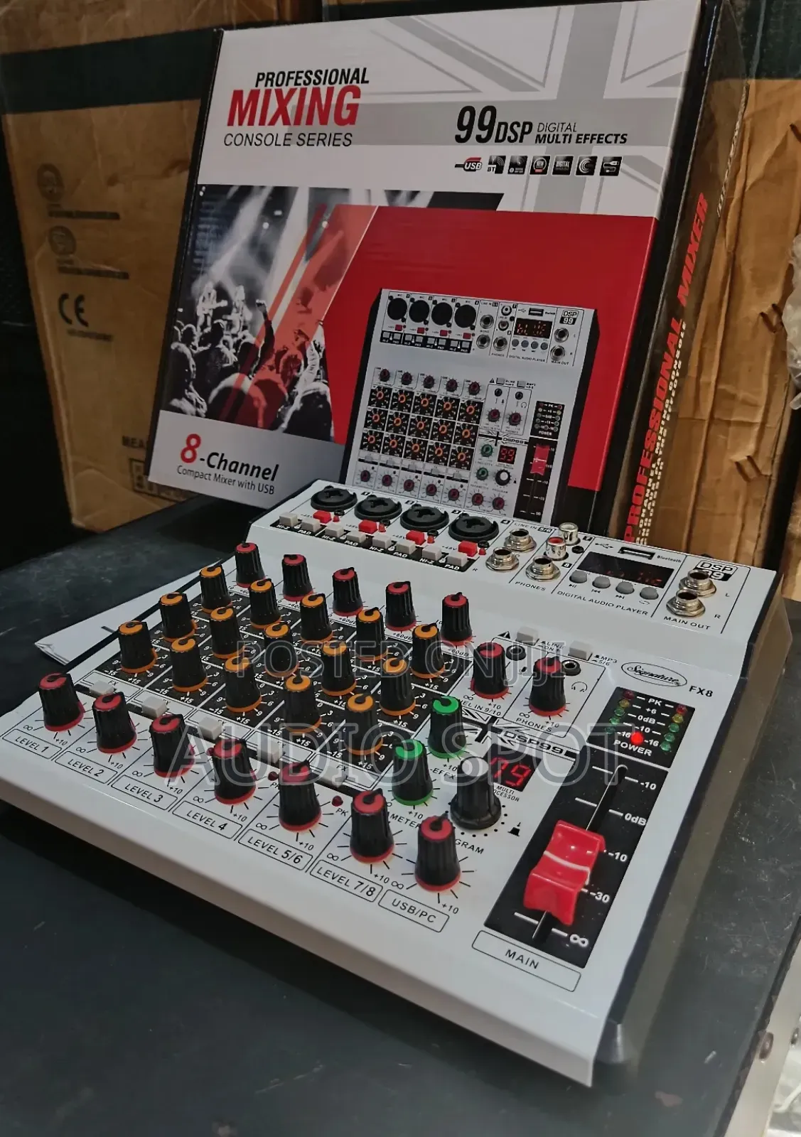 Signature Fx-8 Portable Console Mixer
