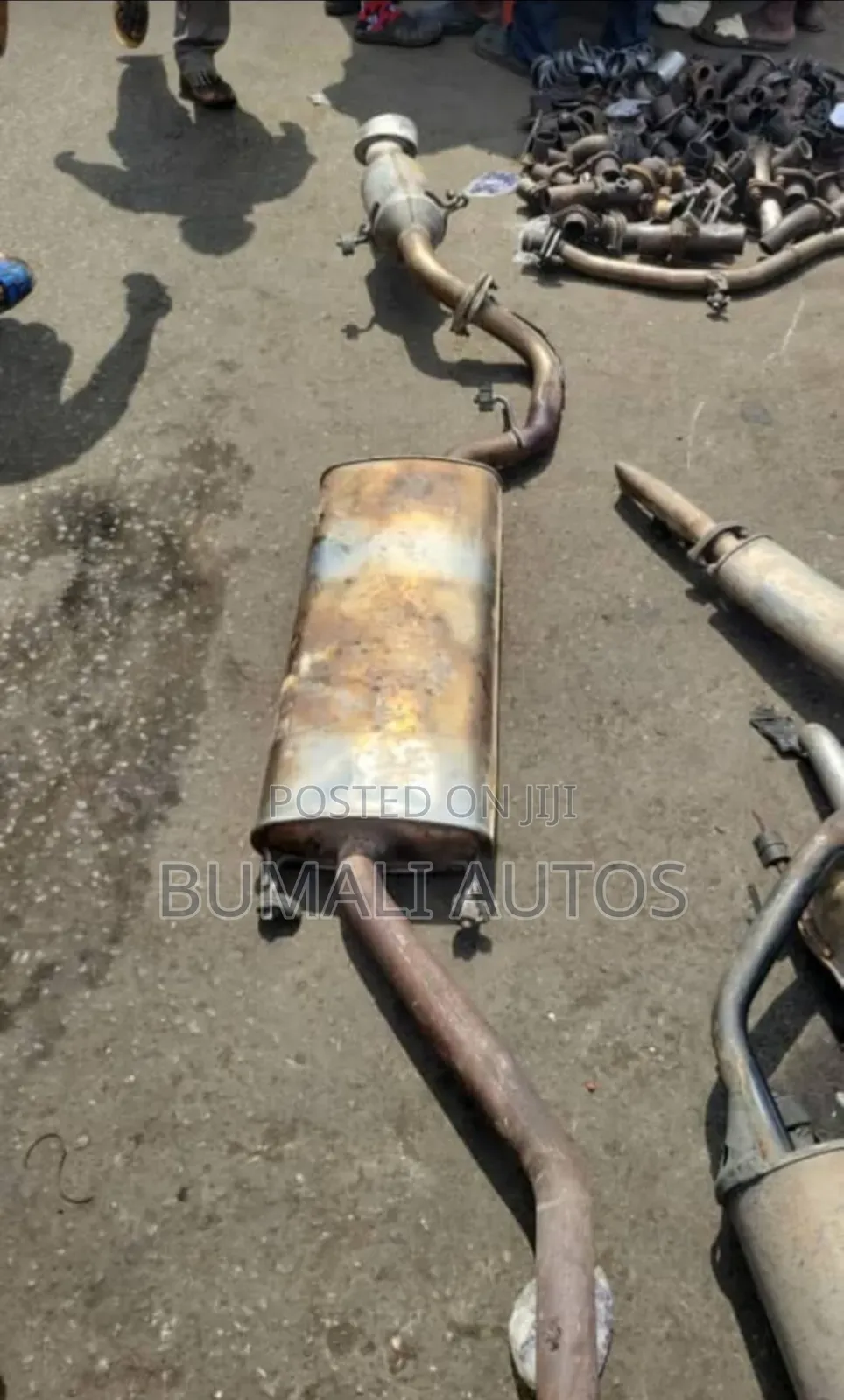 Complete Exhaust Silencer Pot Hyundai Santa Fe 2012/2014