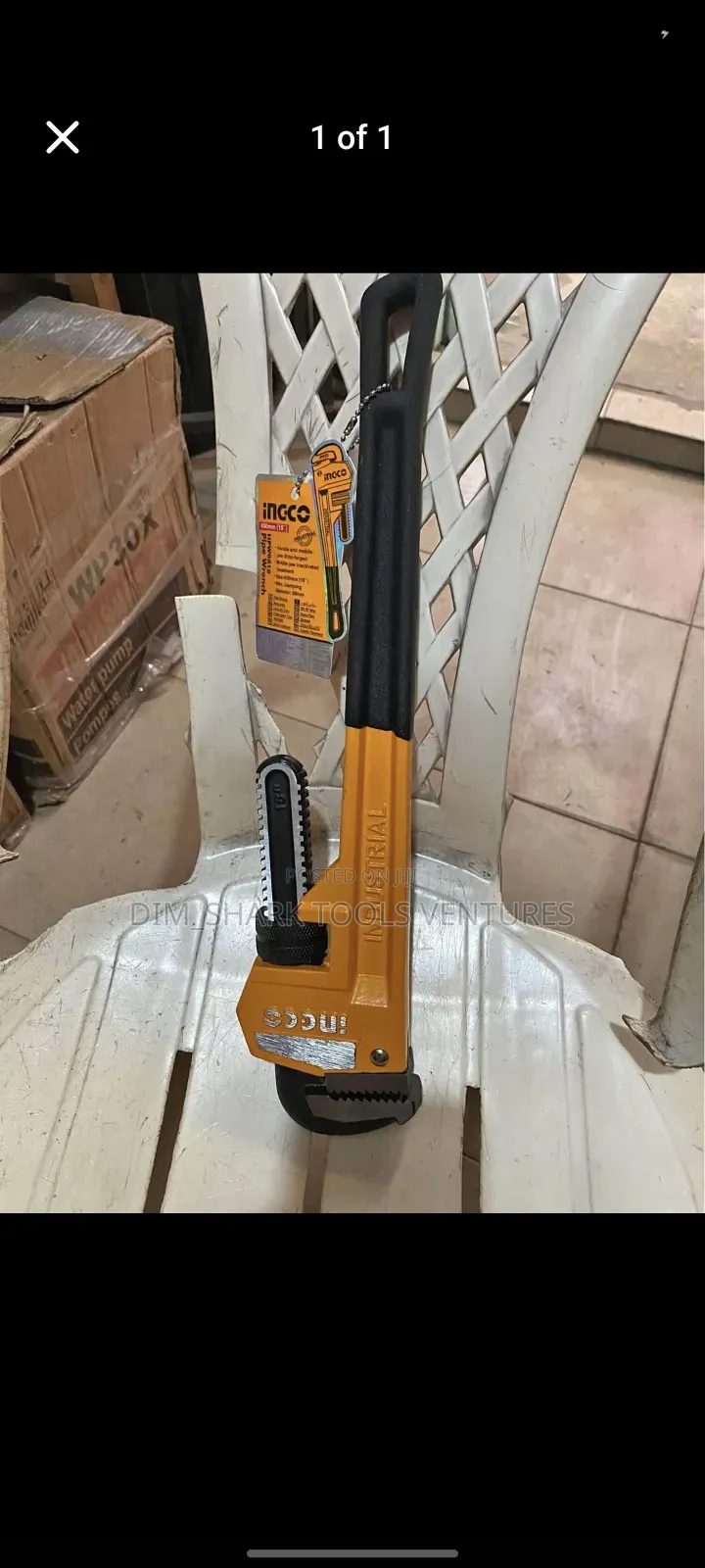 18 Inches Ingco Pipe Wrench
