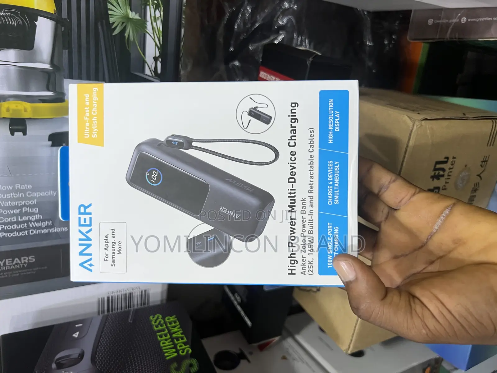 Anker Laptop Power Bank, 25,000mah Portable